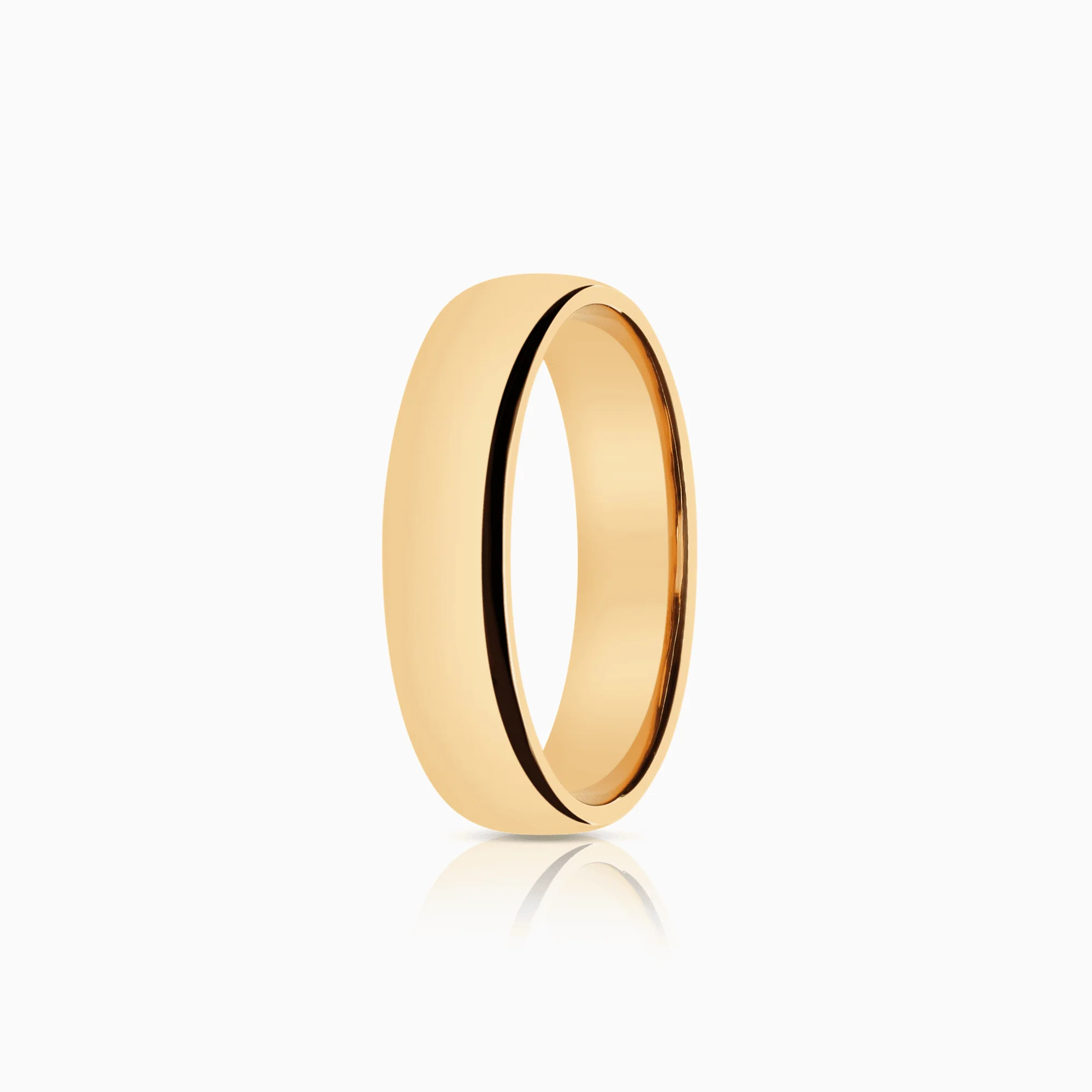 Schalins plain ring 5.62g 18K gold