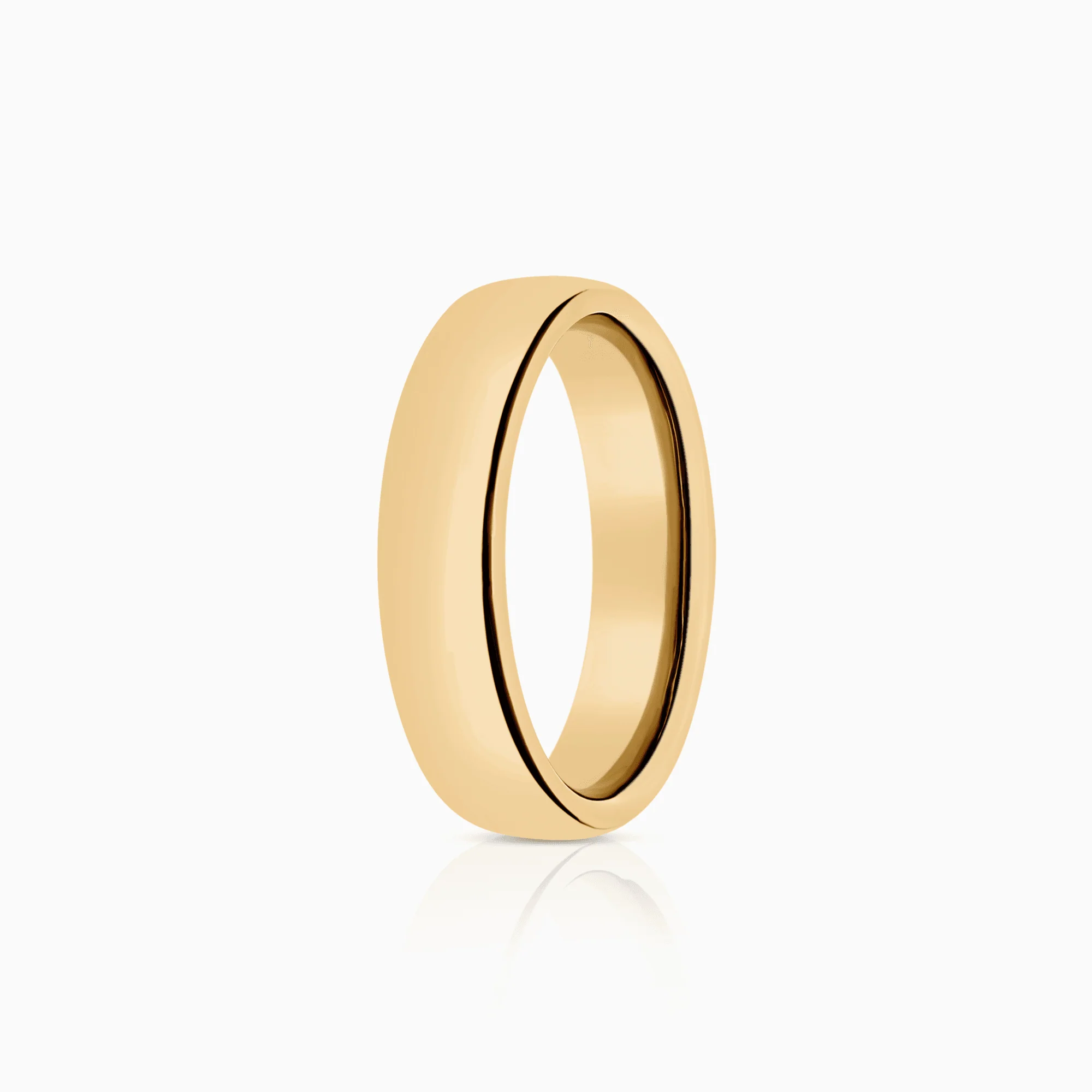 Schalins plain ring 7.05g 18K gold
