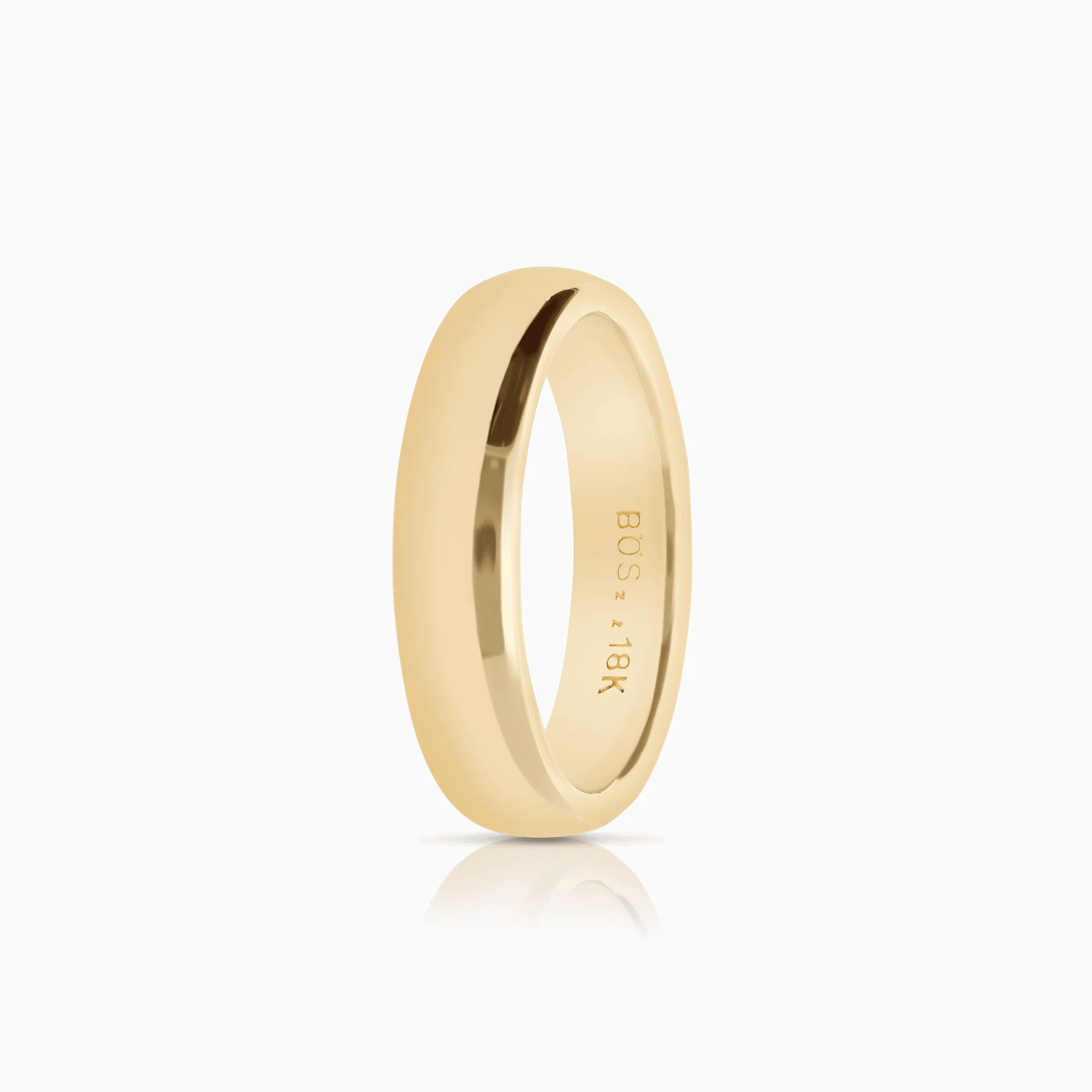 Schalins plain ring 7.48g 18K gold