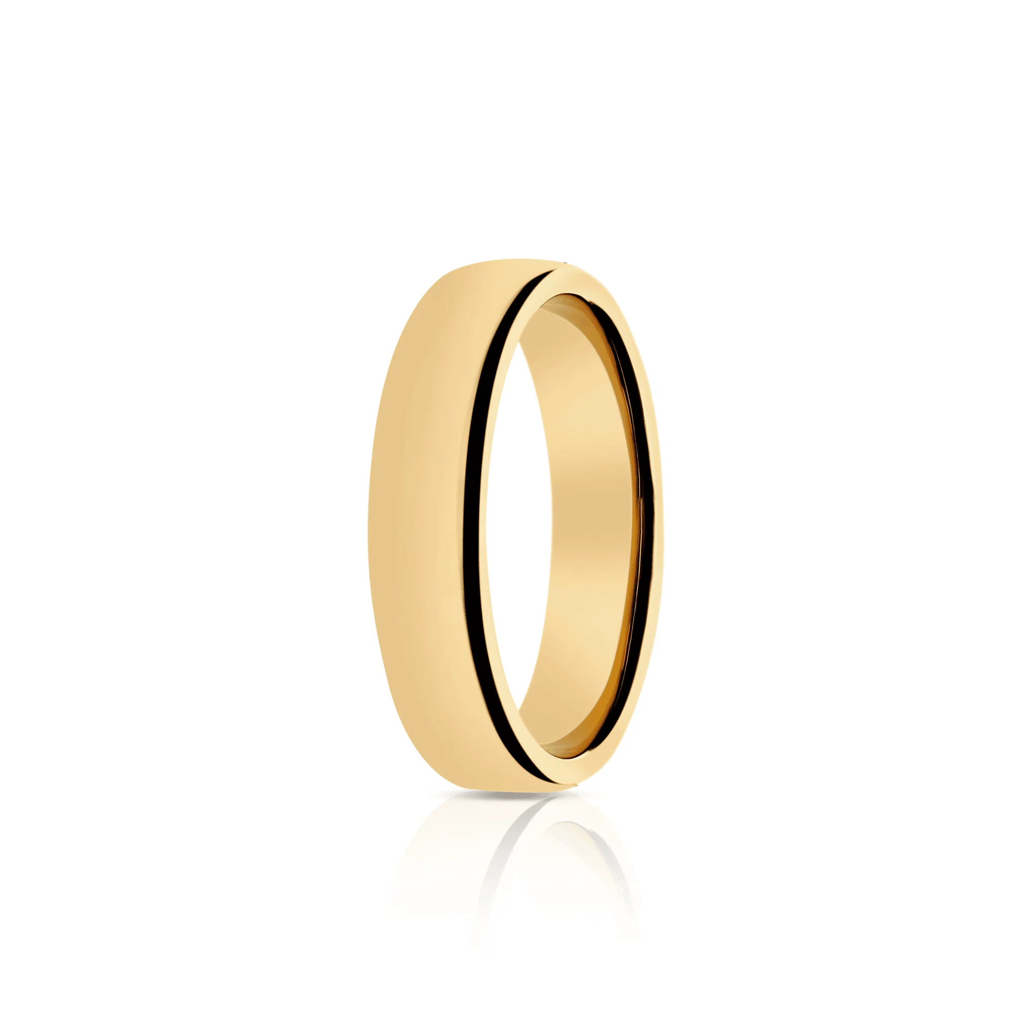 Schalins plain ring 7.55g 18K gold
