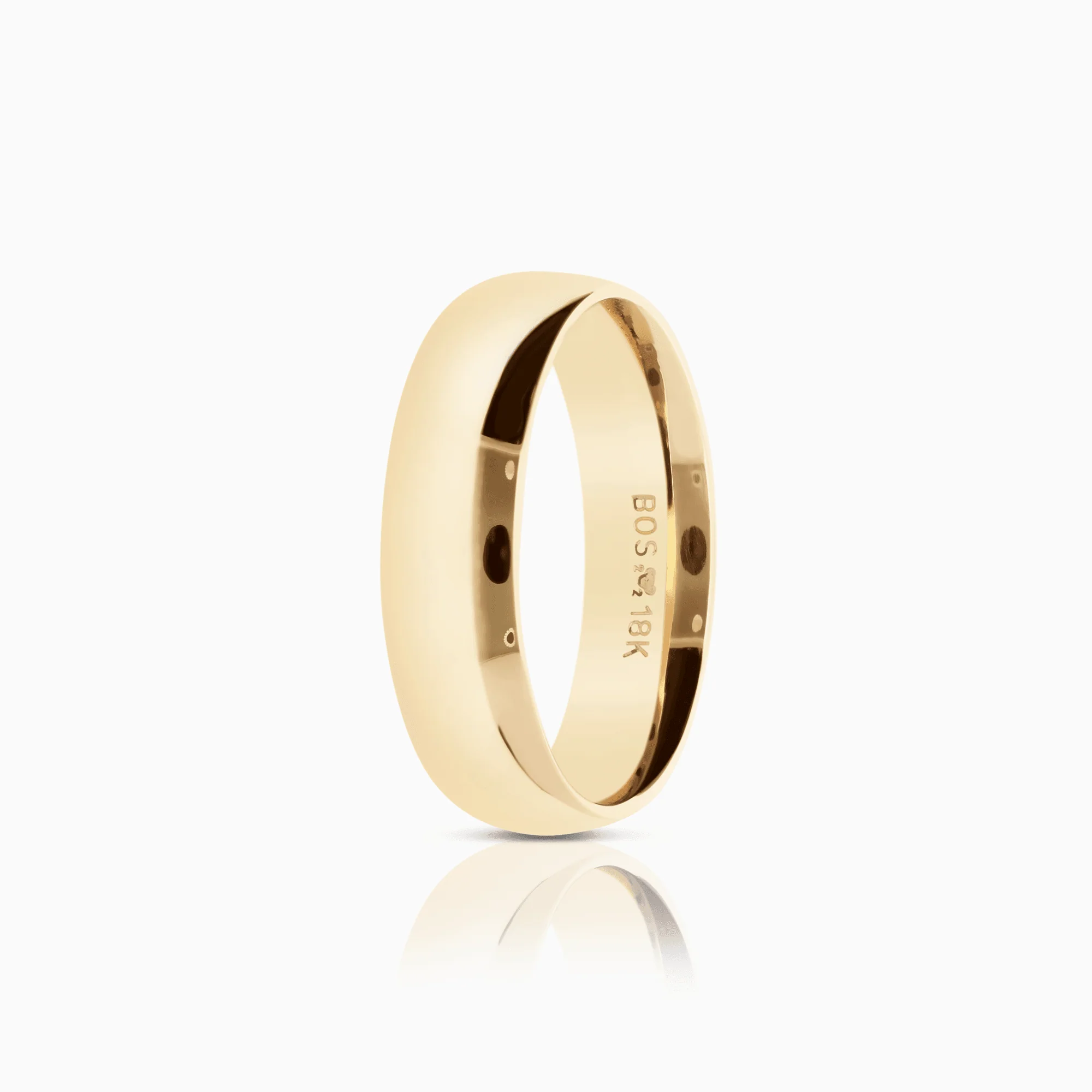 Schalins plain ring 7.50g 18K gold
