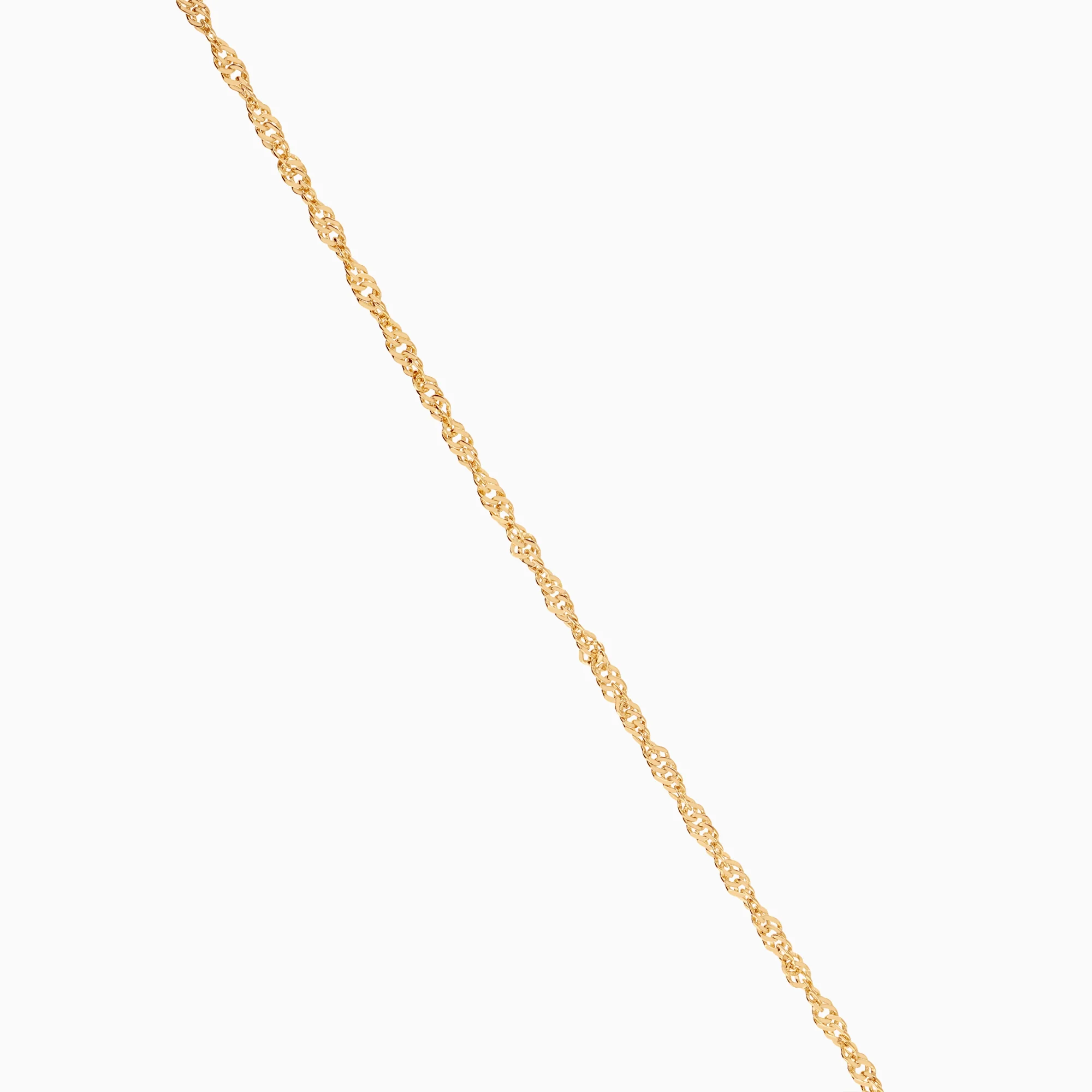 Singapore bracelet 1.26g 18K gold