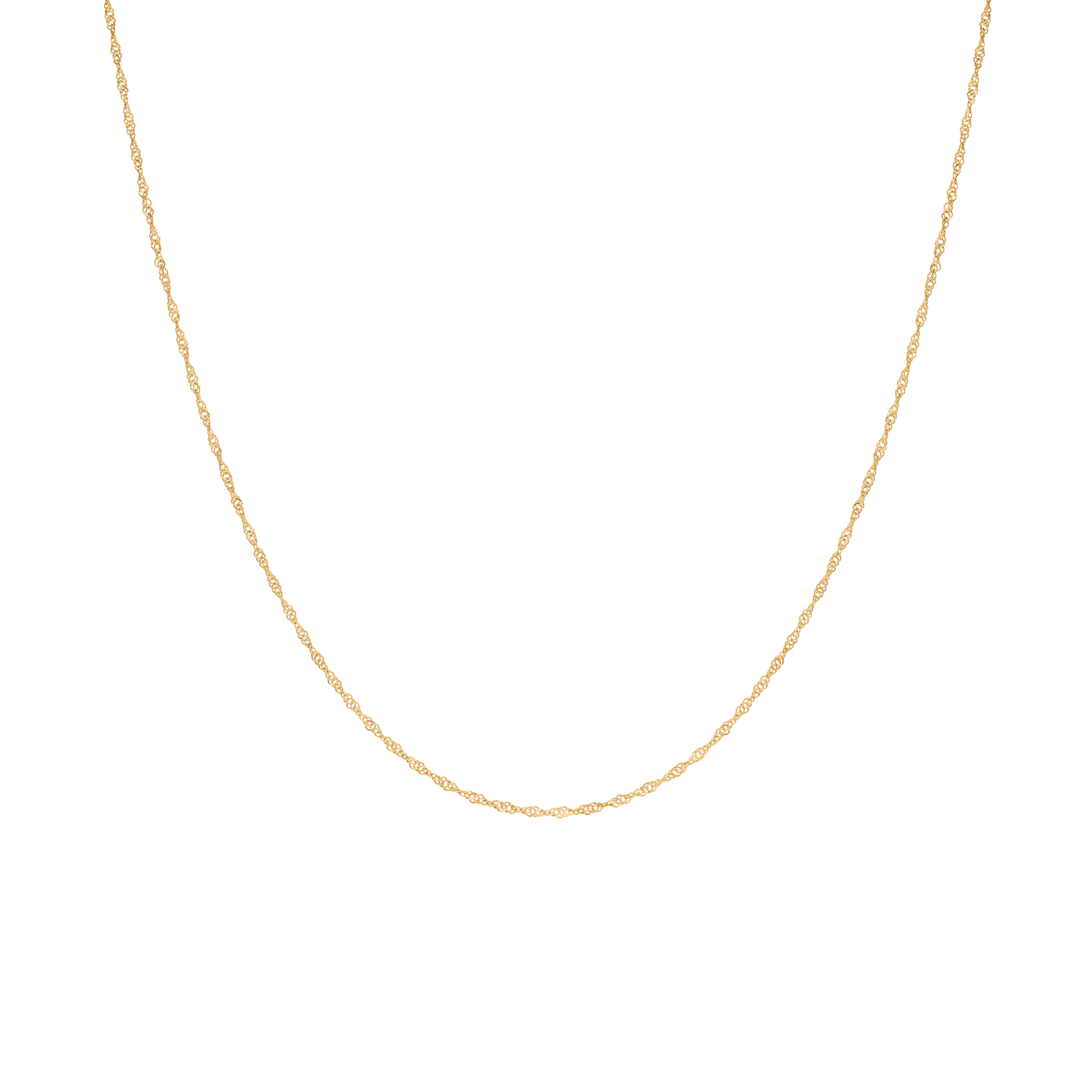 Singapore Chain 42cm 18K Gold - Image 2