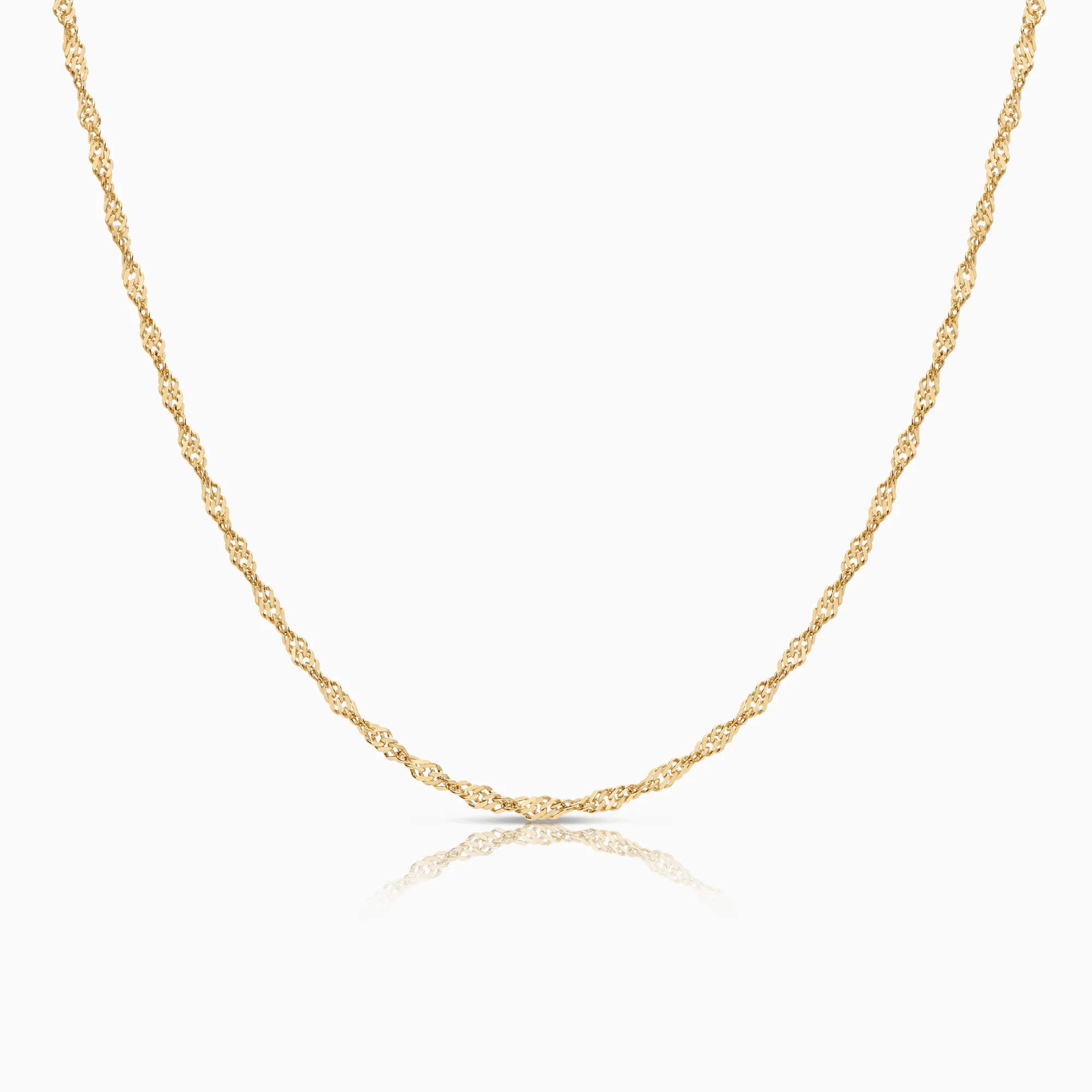 Singapore chain 4.58g 18K gold