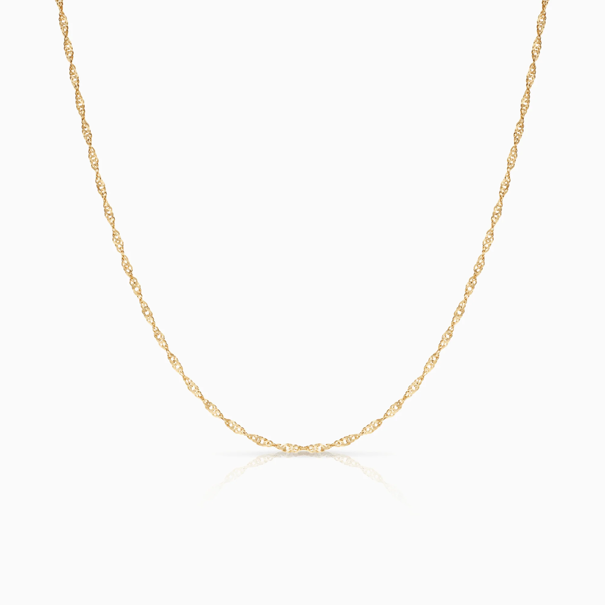 Singapore link 3.25g 18K gold