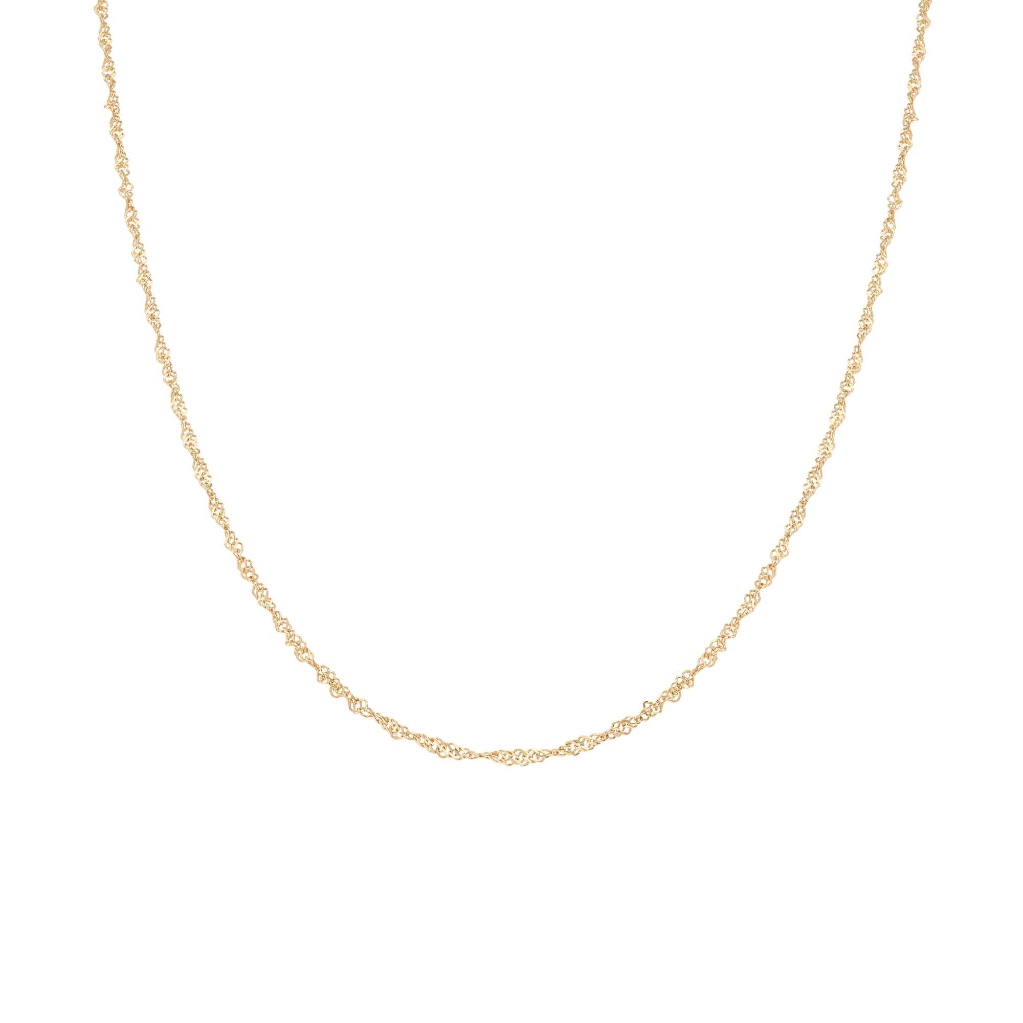 Singapore chain 39.5cm 18K gold - Image 2
