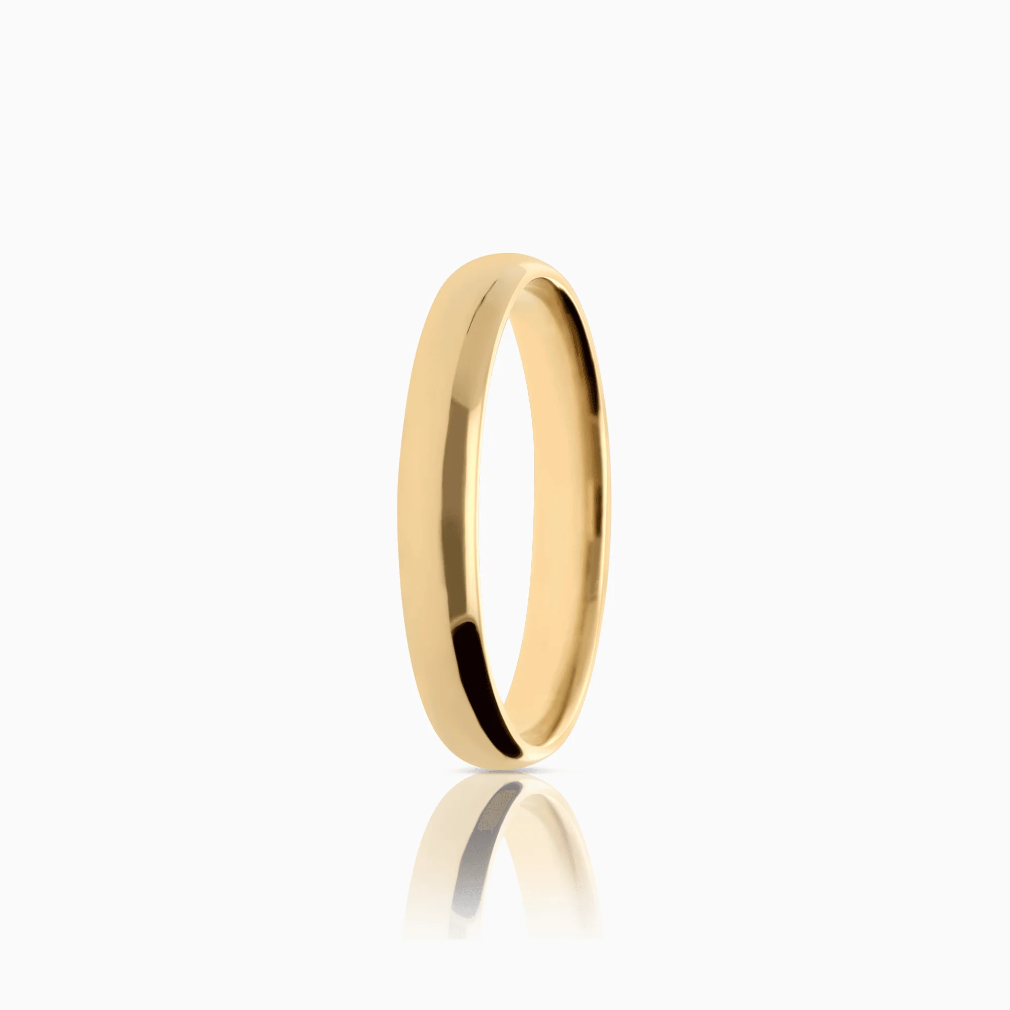 Plain gold ring 3.32g 18K
