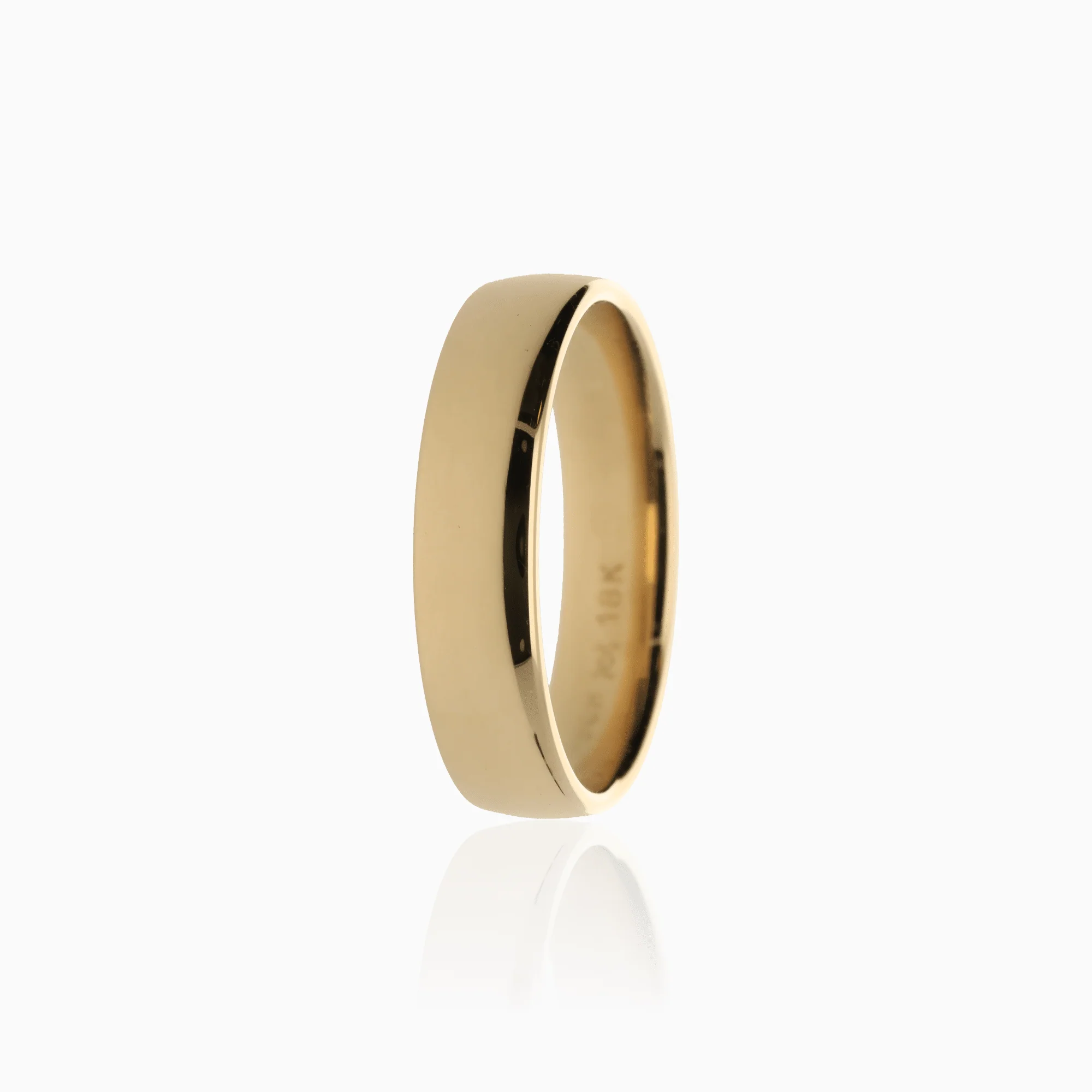 Plain gold ring 5.8g 18K gold