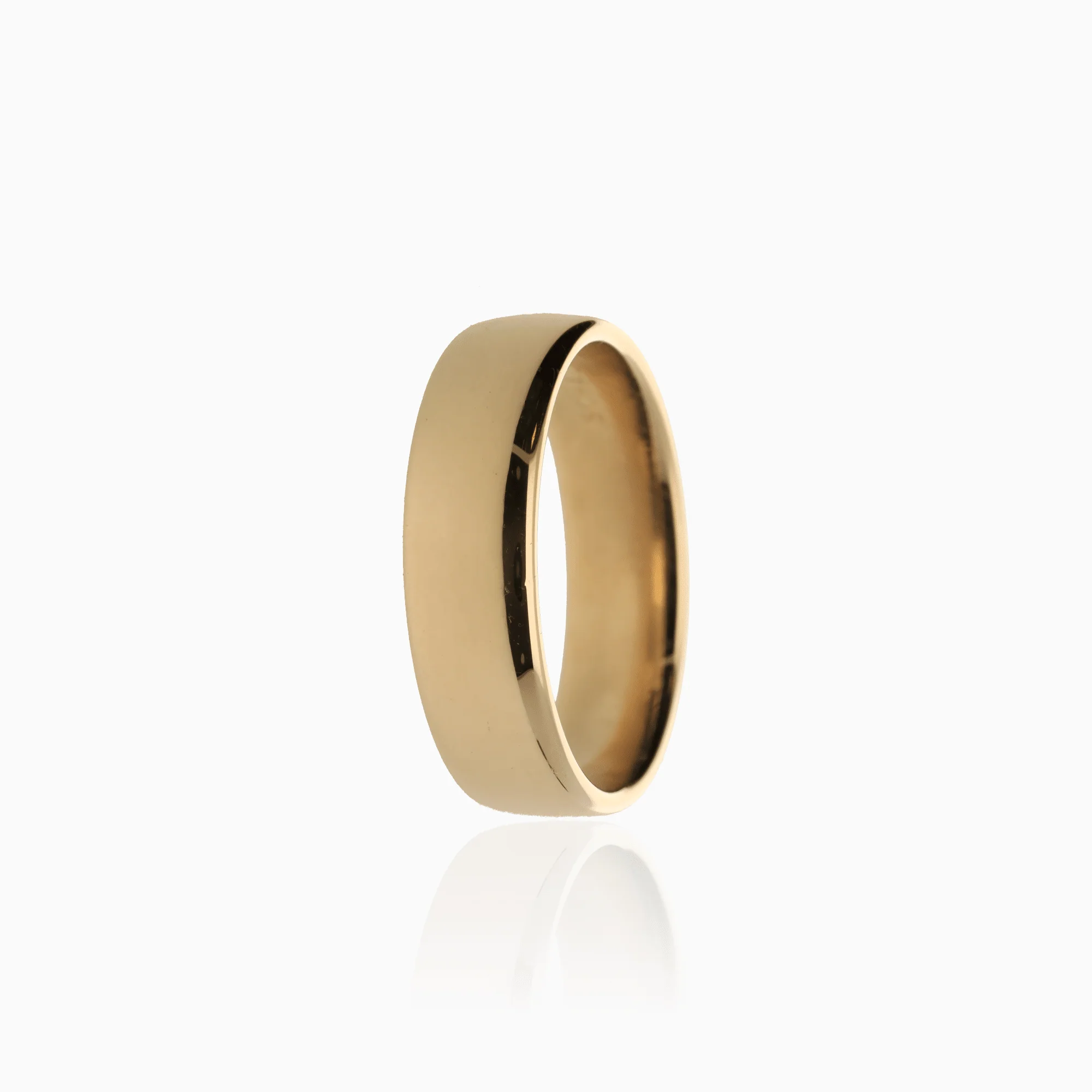 Plain gold ring 8.6g 18K gold