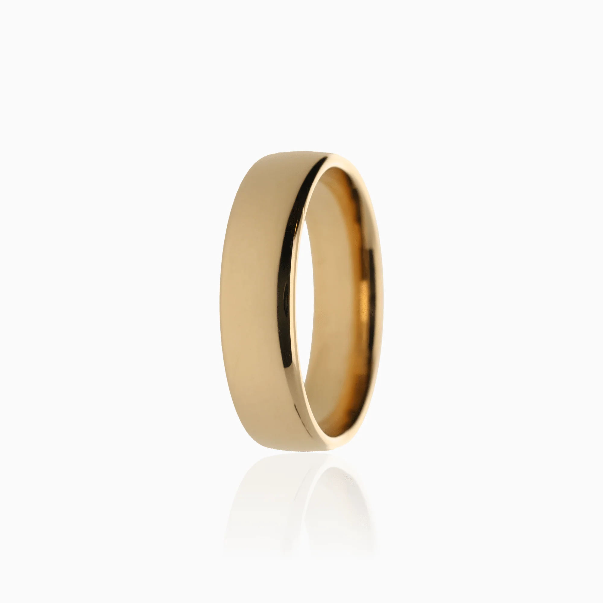 Plain gold ring 9.2g 18K gold