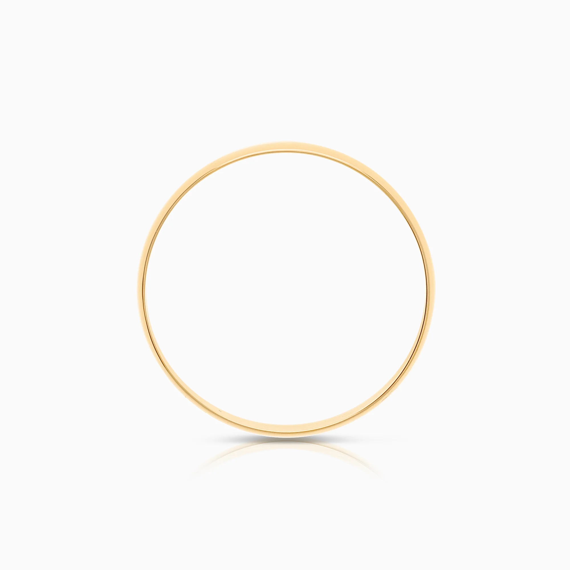 Plain ring 1.55g 18K gold - Image 2