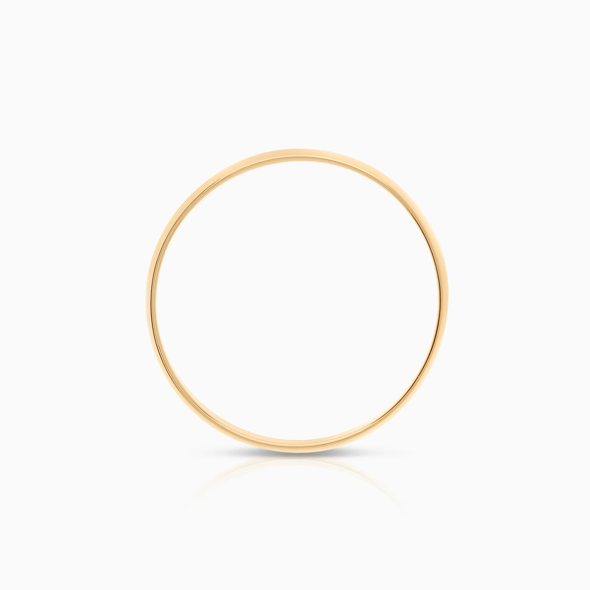 Plain ring 1.63g 18K gold - Image 2