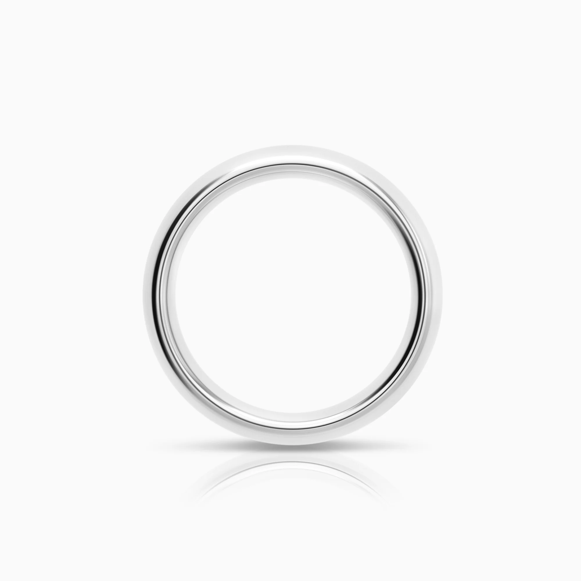 Plain ring 10.13g 18K white gold - Image 2