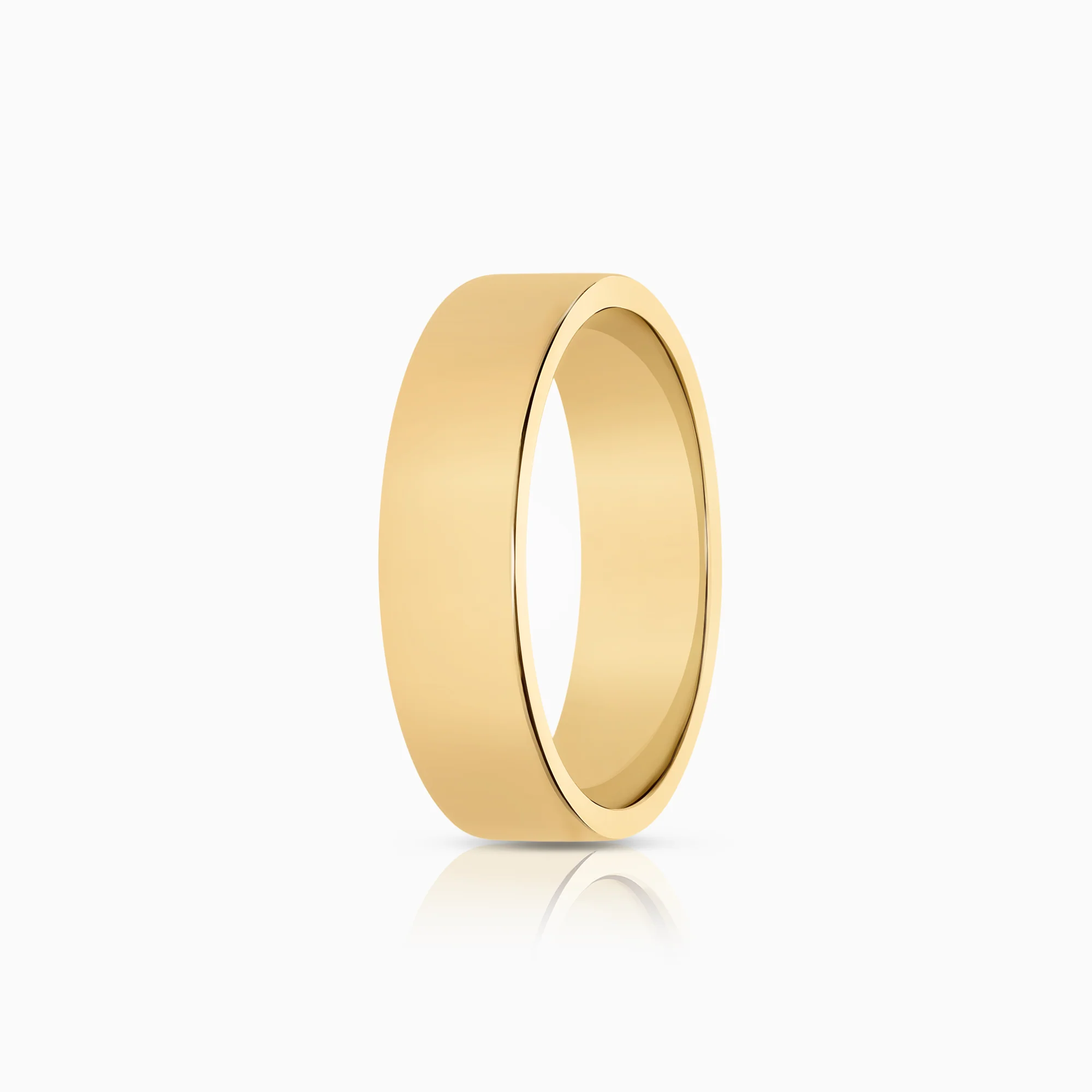 Plain ring 10.08g 18K gold