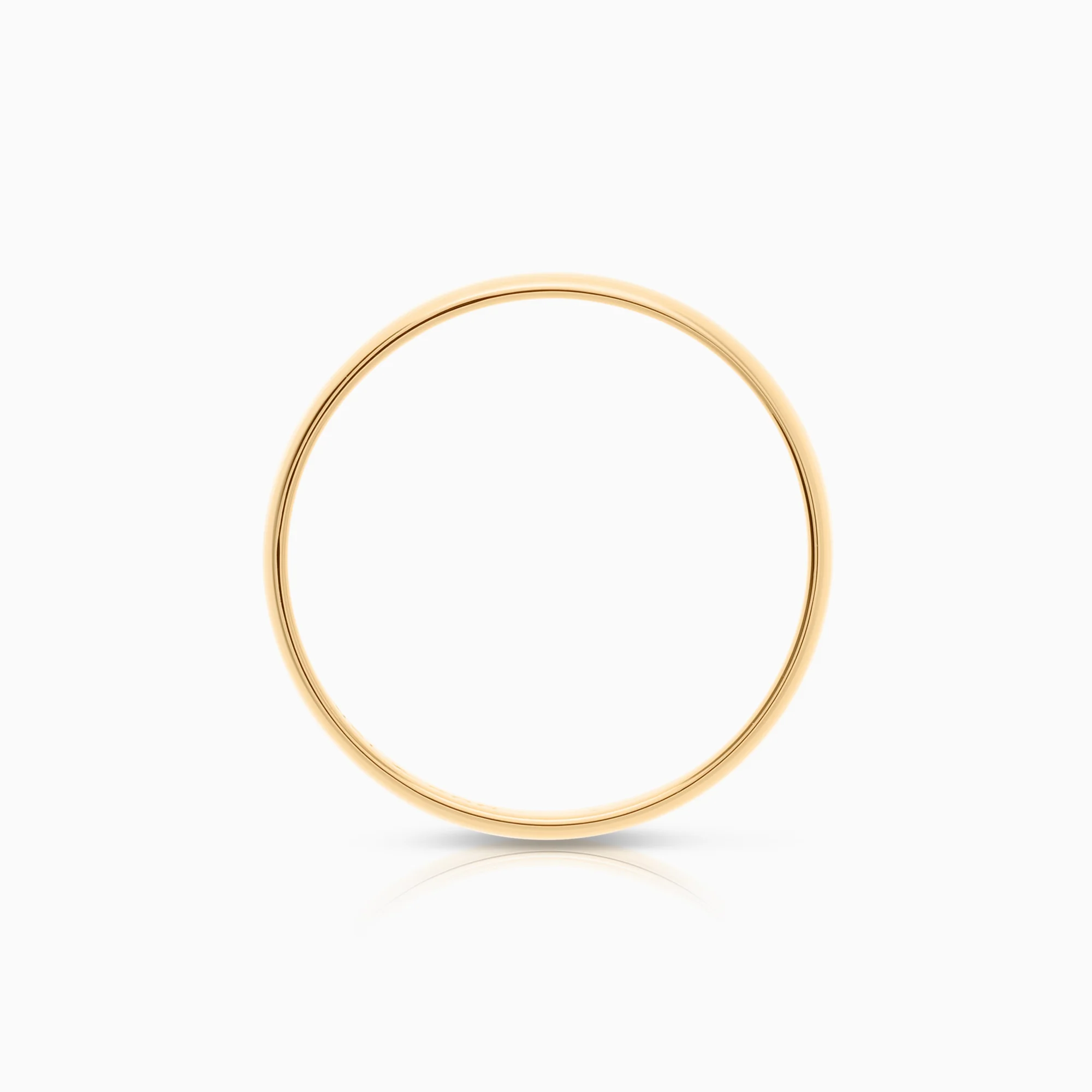 Plain ring 2.07g 18K gold - Image 2
