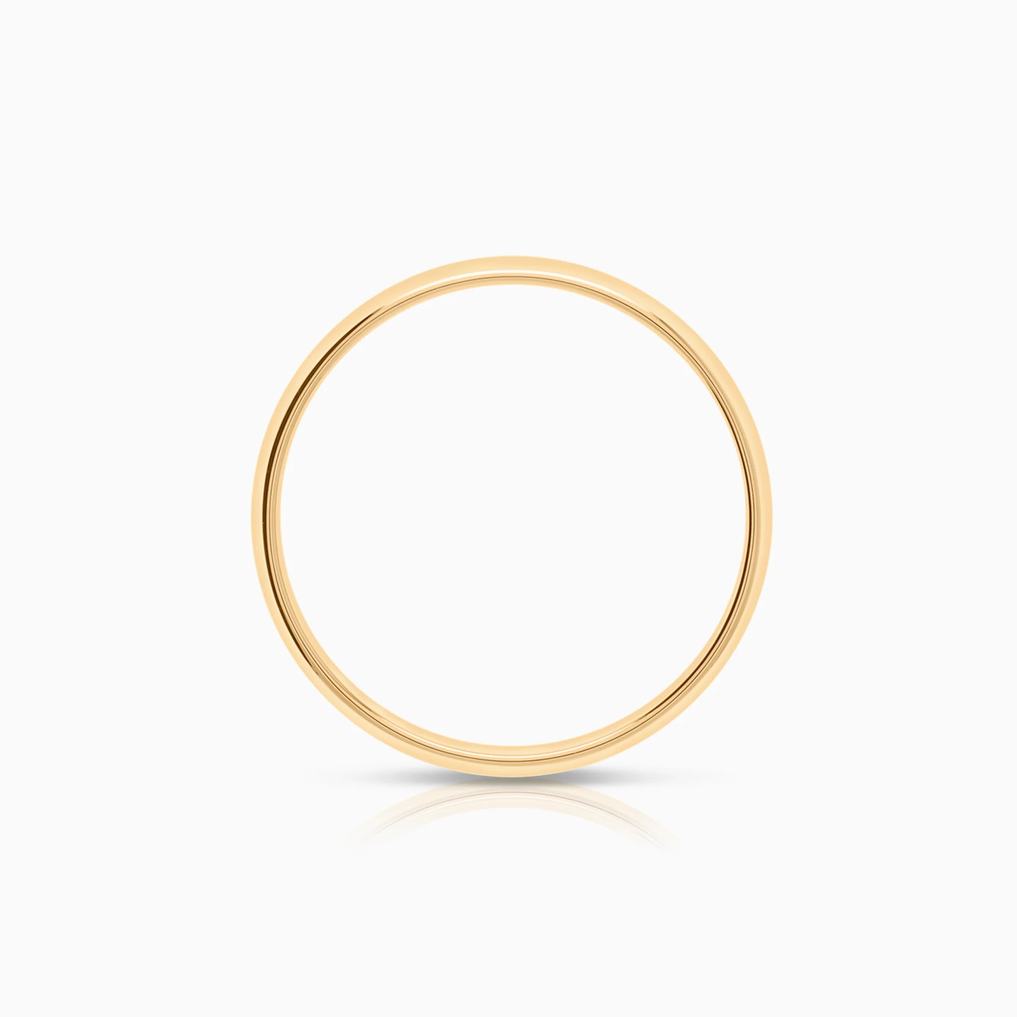 Plain ring 2.52g 18K gold - Image 2