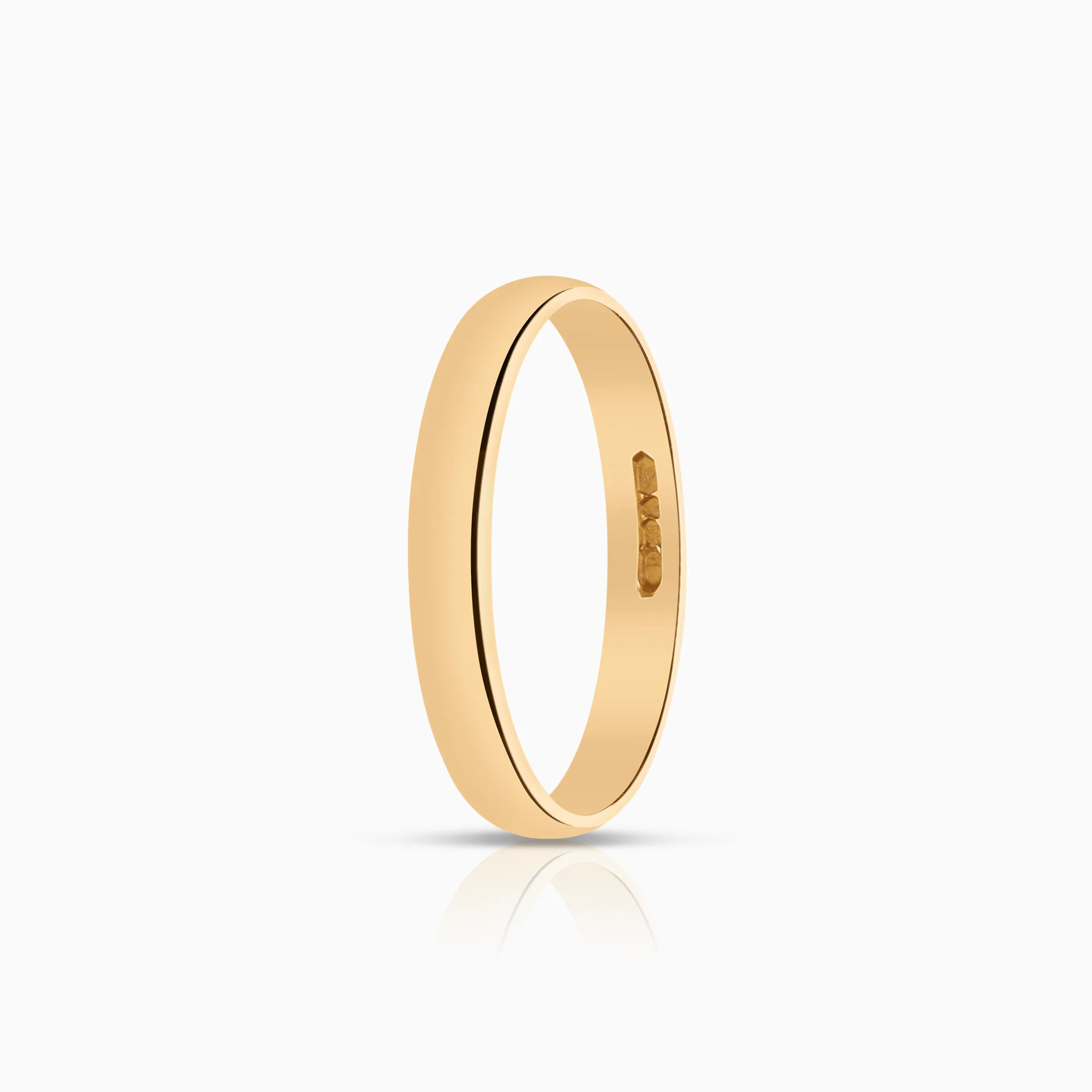 Plain ring 2.60g 14K gold