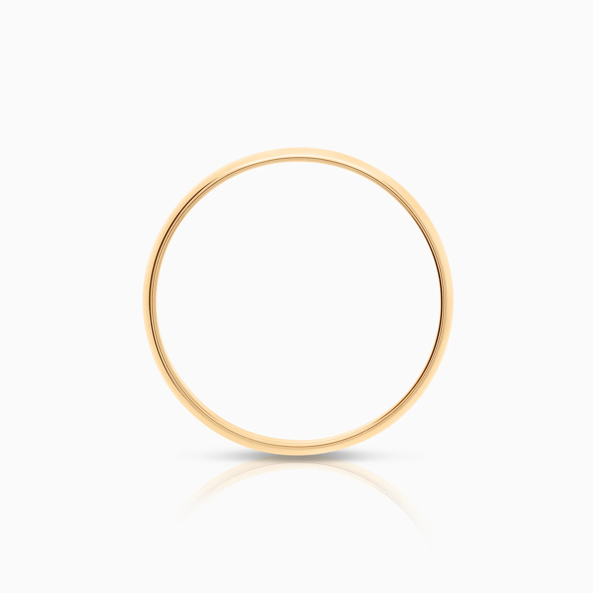 Plain ring 2.60g 14K gold - Image 2