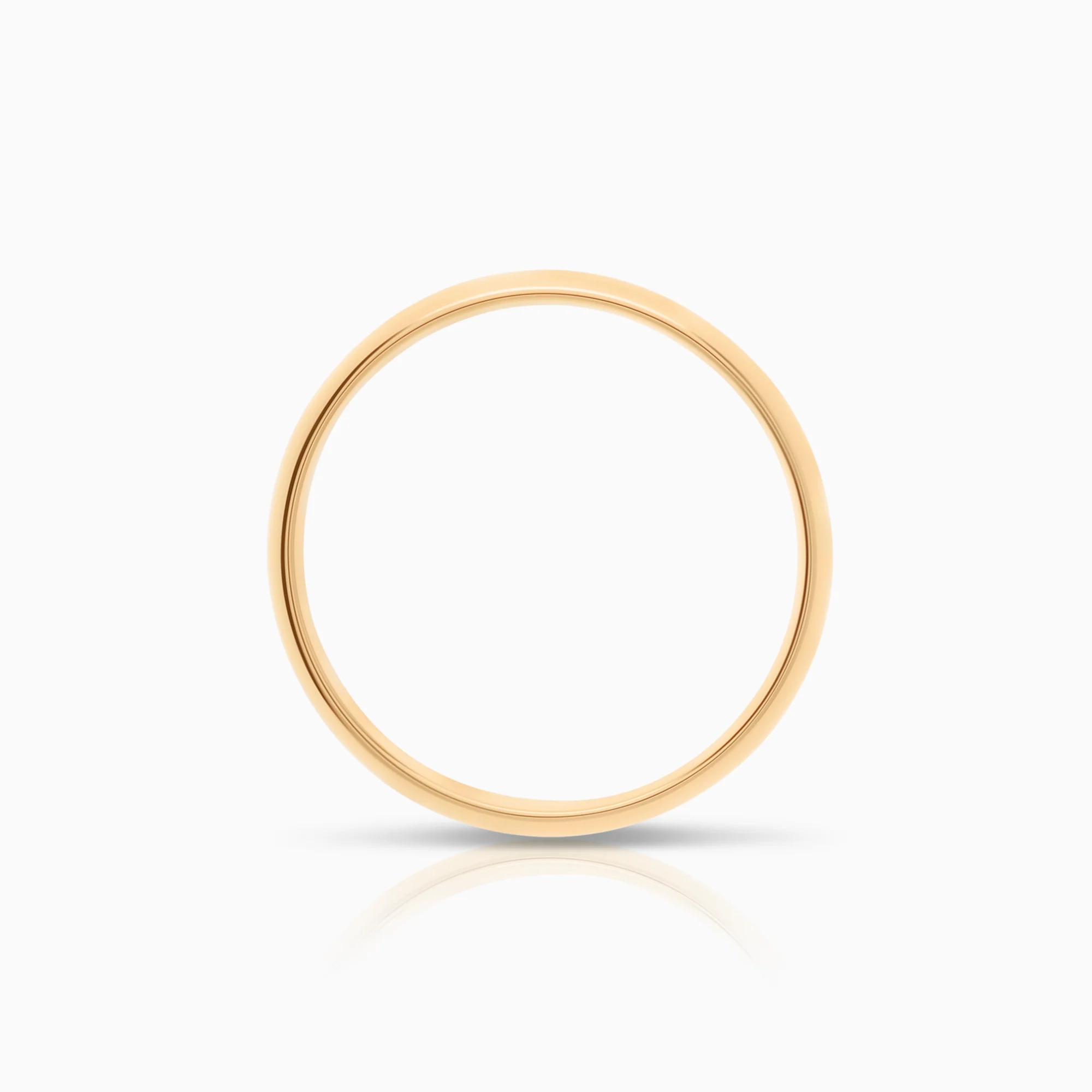Plain ring 3.08g 18K gold - Image 2