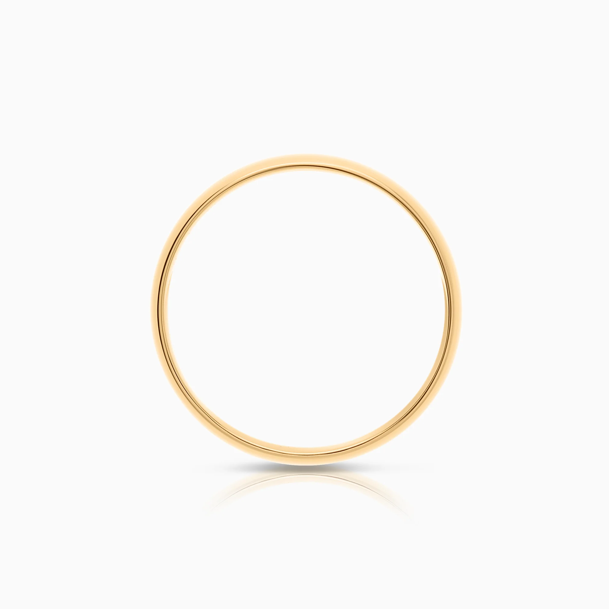 Plain ring 3.17g 18K gold - Image 2