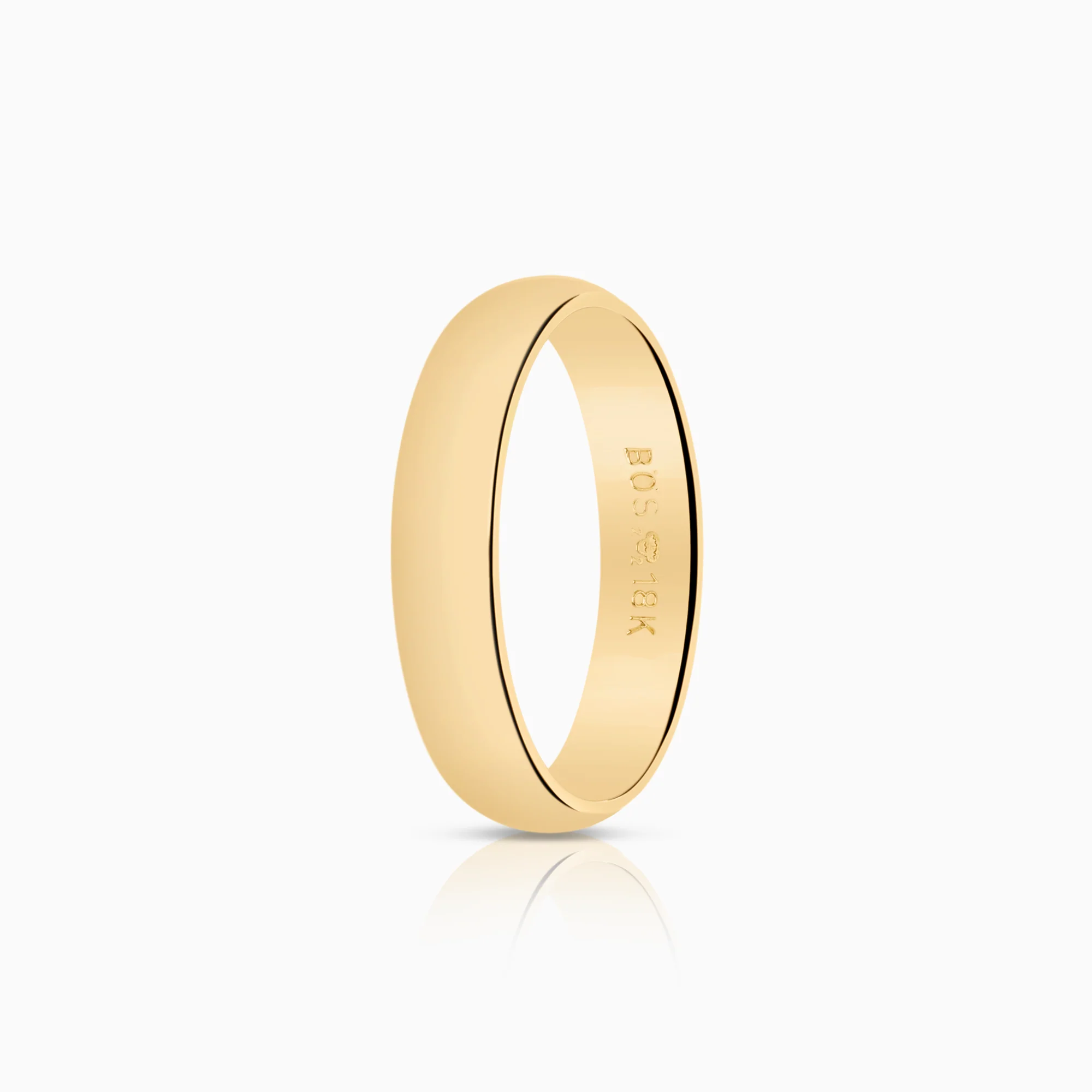 Plain ring 3.30g 18K gold