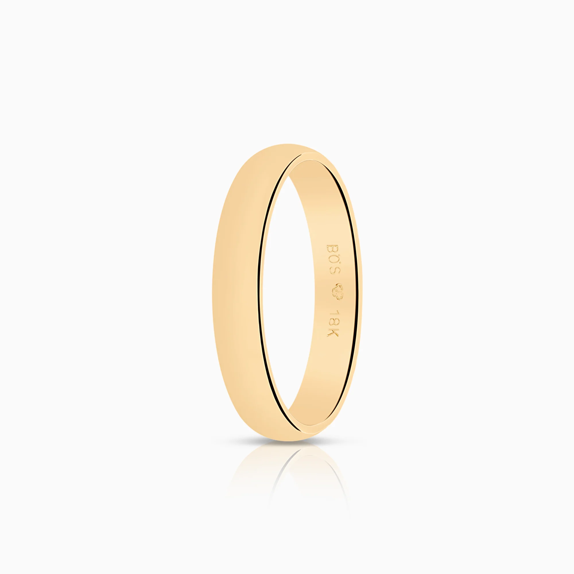 Plain ring 3.31g 18K gold