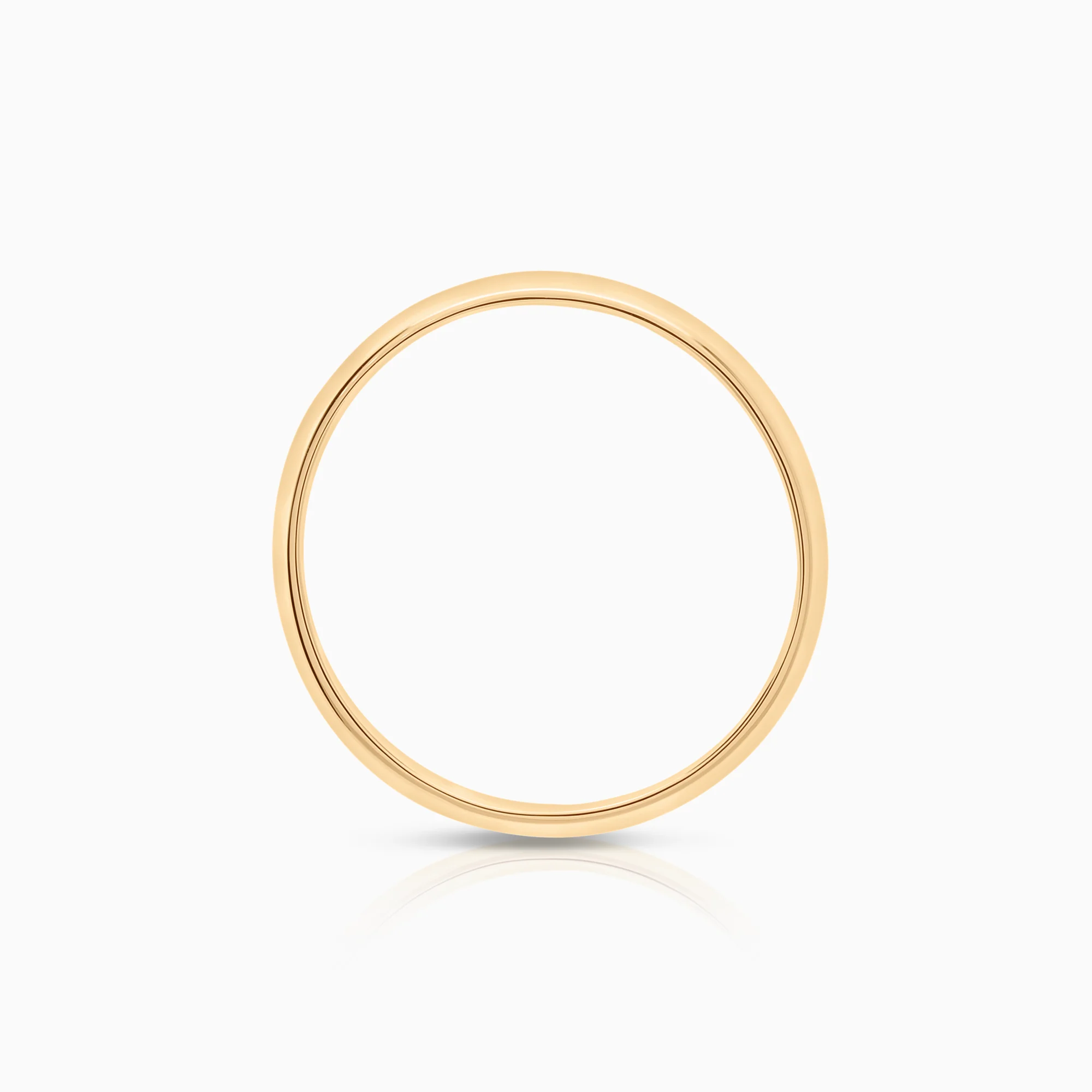 Plain ring 3.45g 18K gold - Image 2