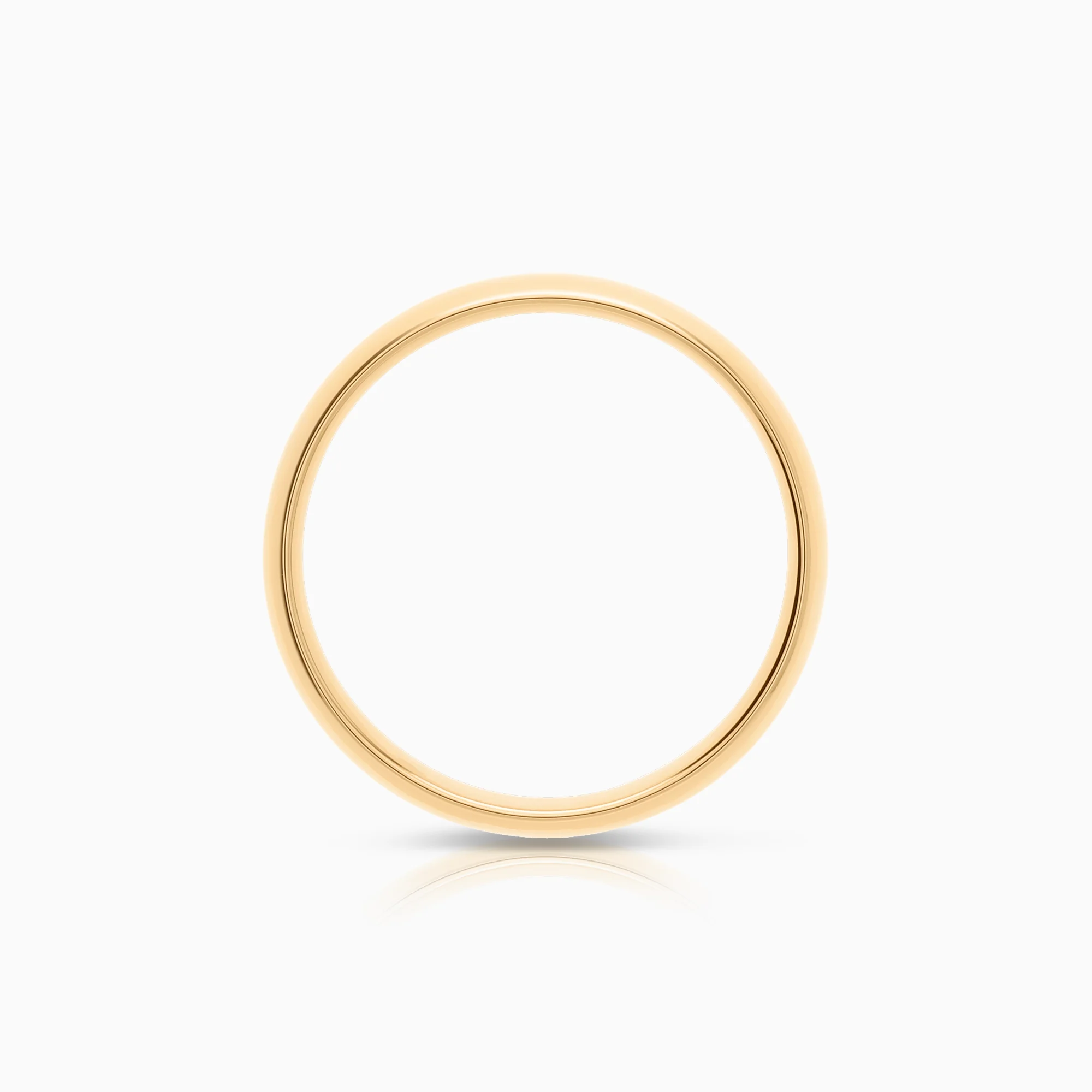 Plain ring 3.47g 18K gold - Image 2