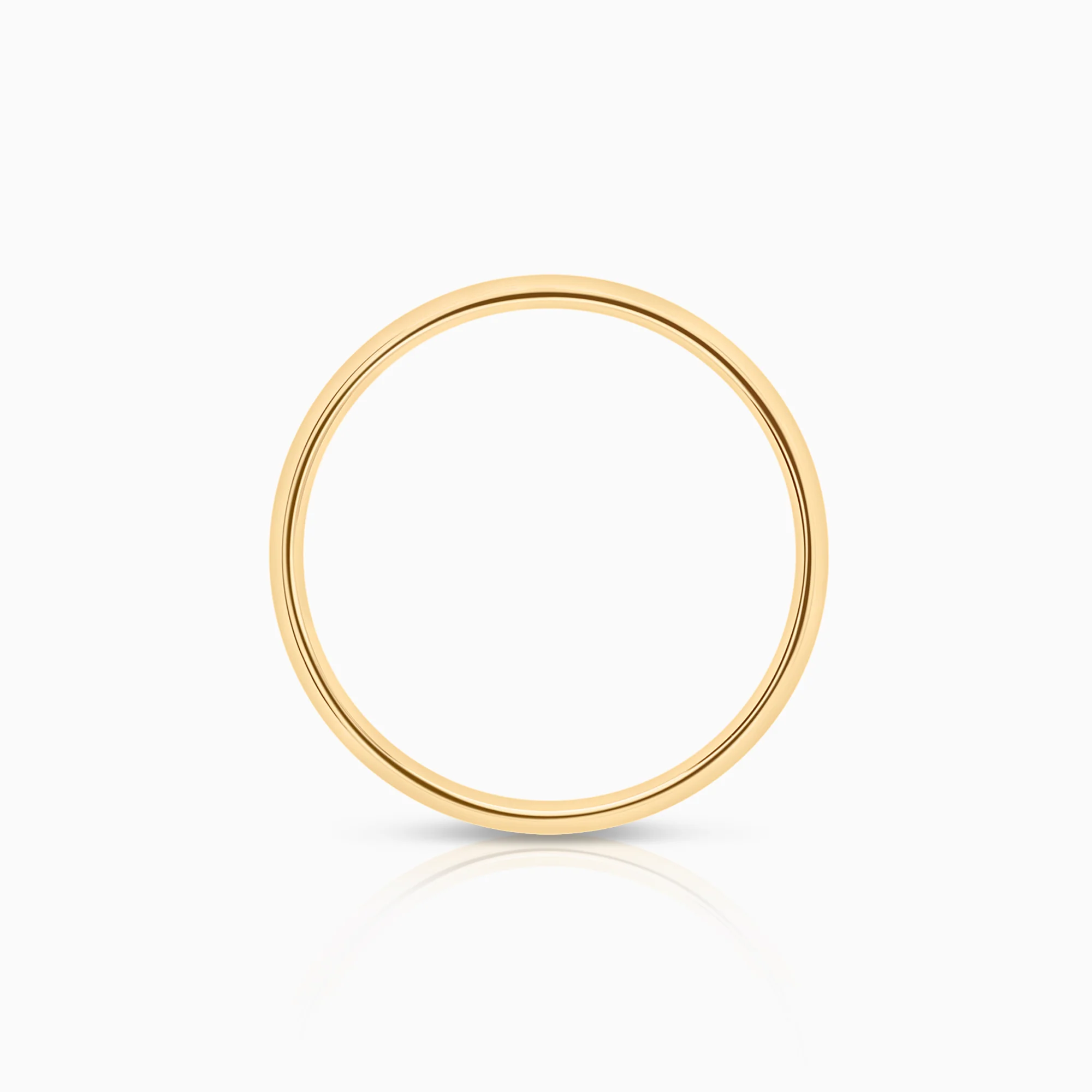 Plain ring 3.66g 18K gold - Image 2