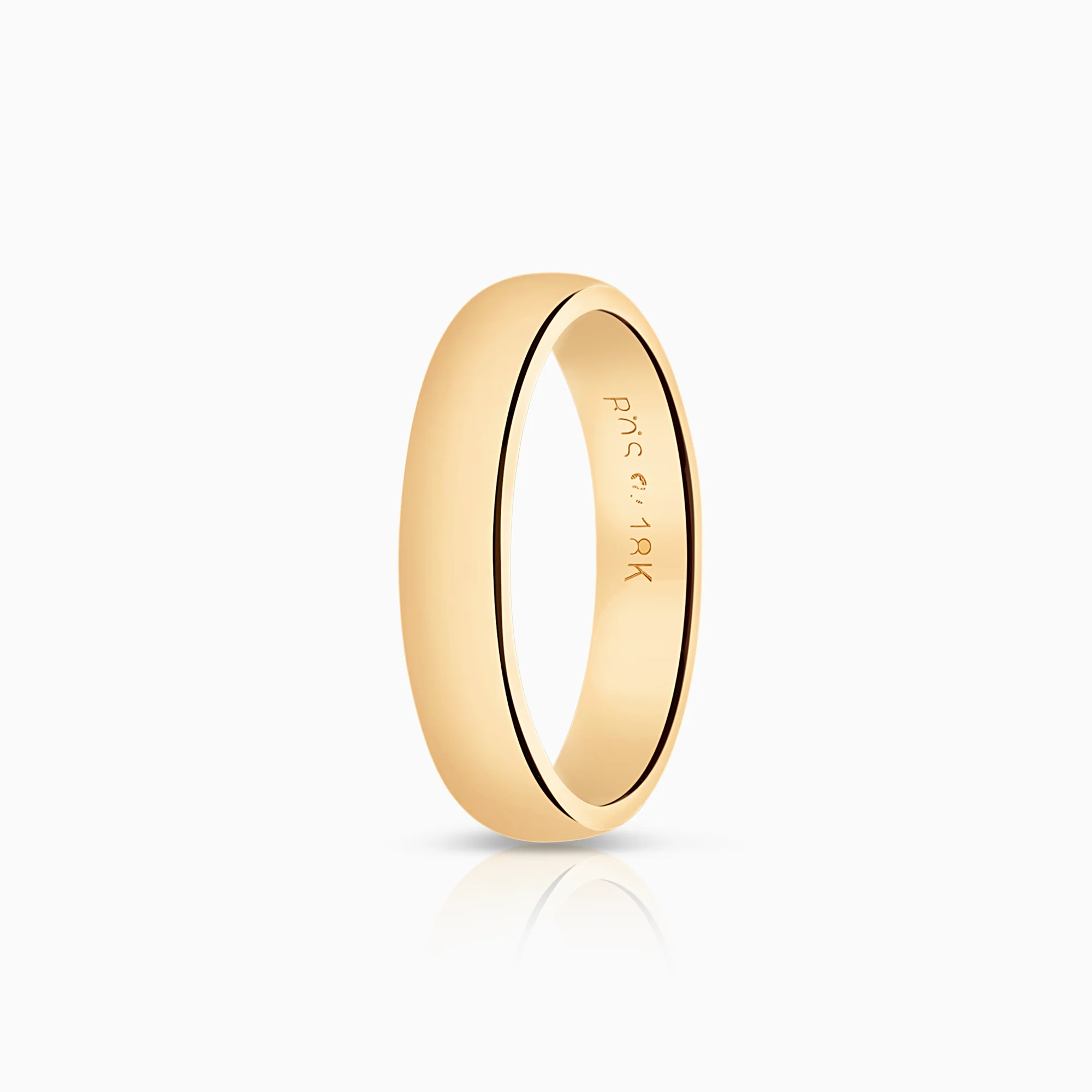 Plain ring Schalins 3.74g 18K gold