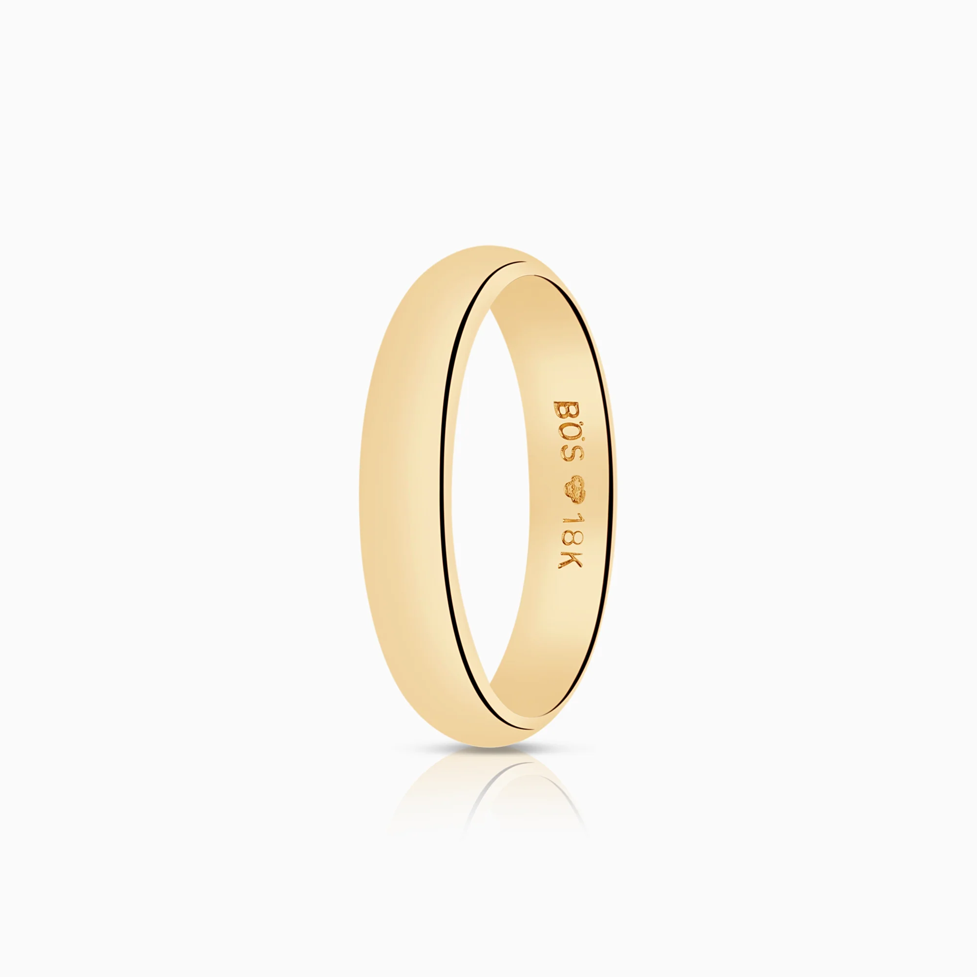 Plain ring 3.77g 18K gold