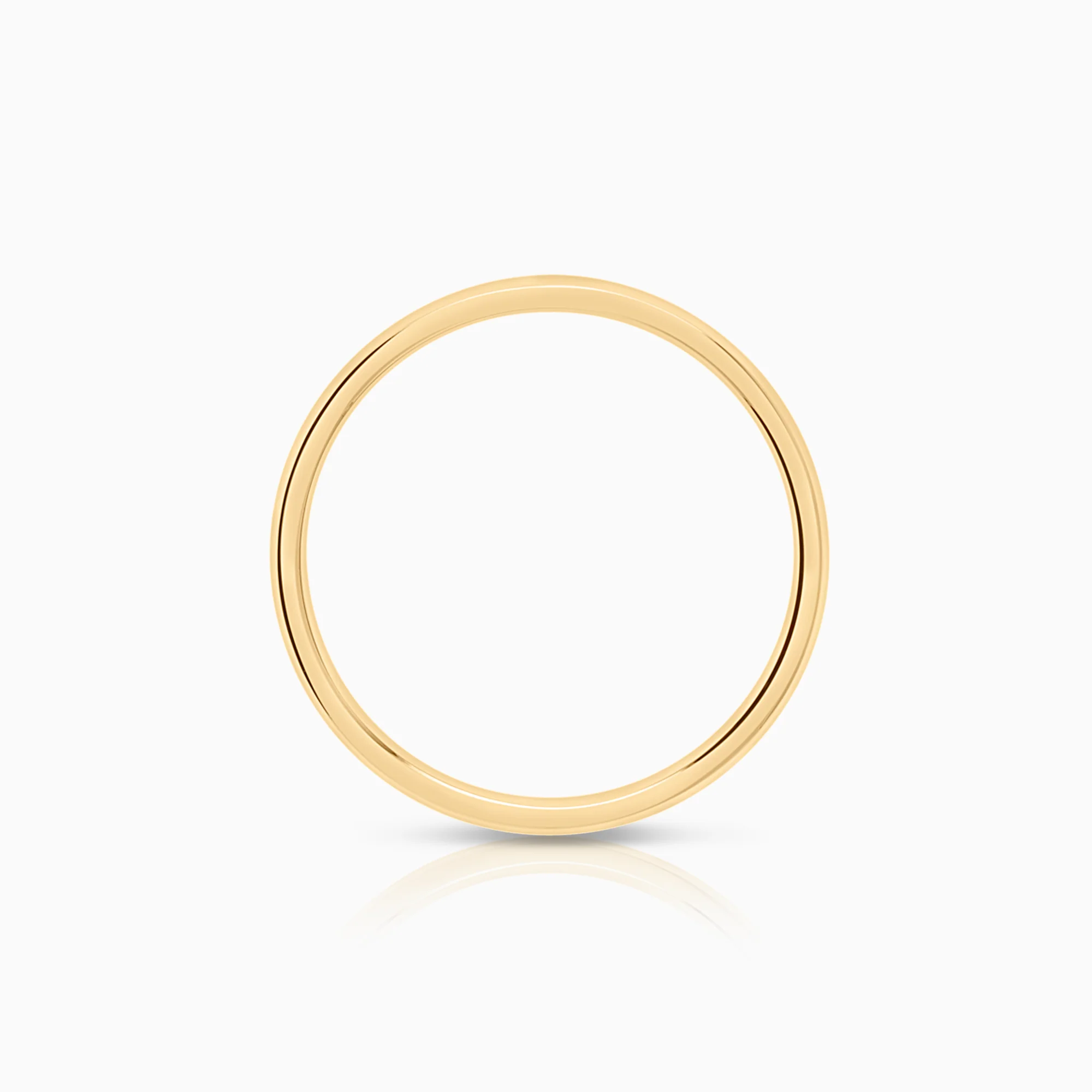 Plain ring 3.93g 18K gold - Image 2