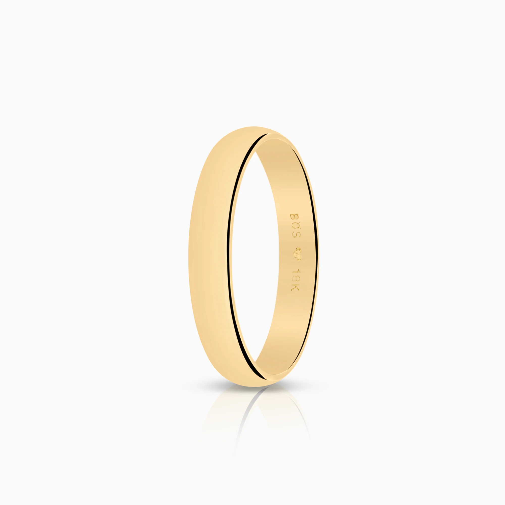 Plain ring 3.99g 18K gold