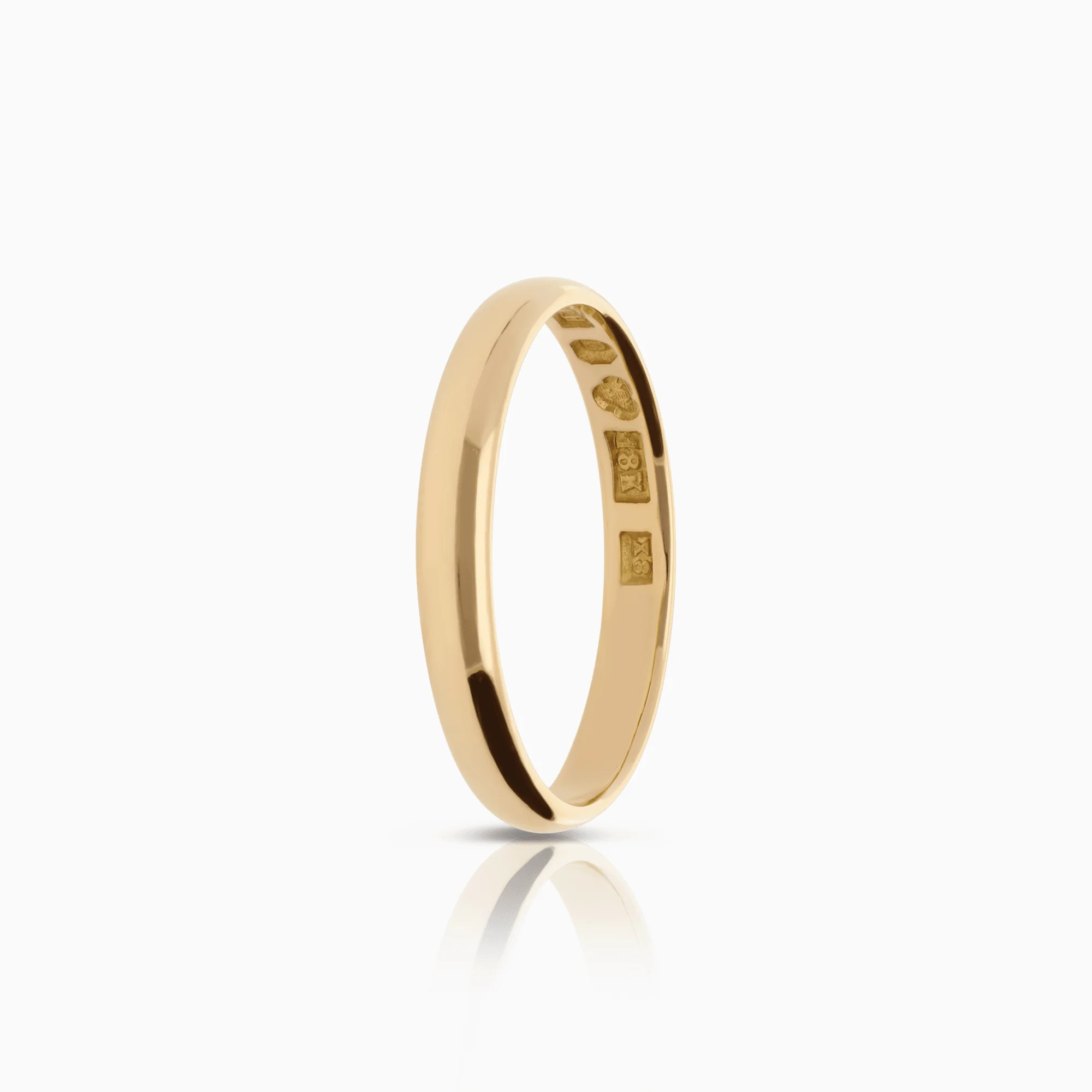 Plain Ring 3.05g 18K Gold