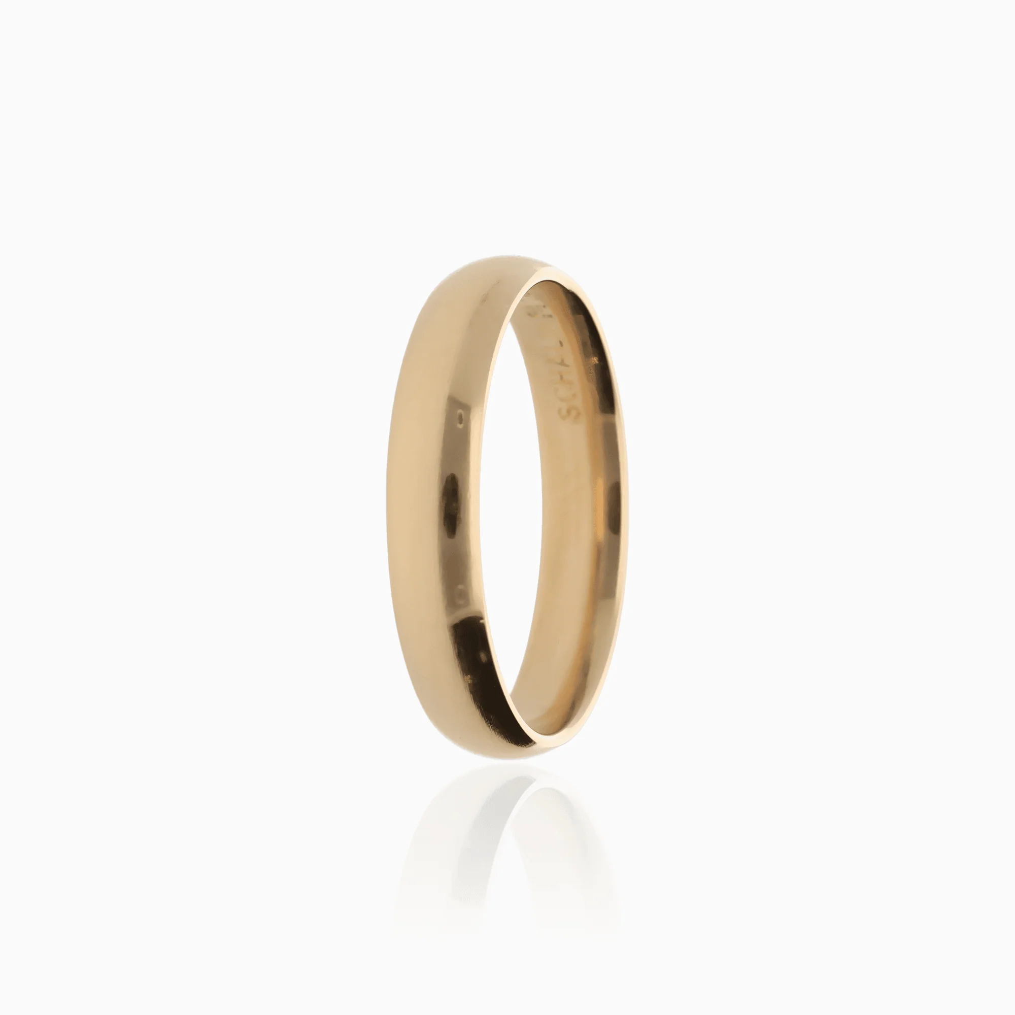 Plain ring 3.98g 18K gold