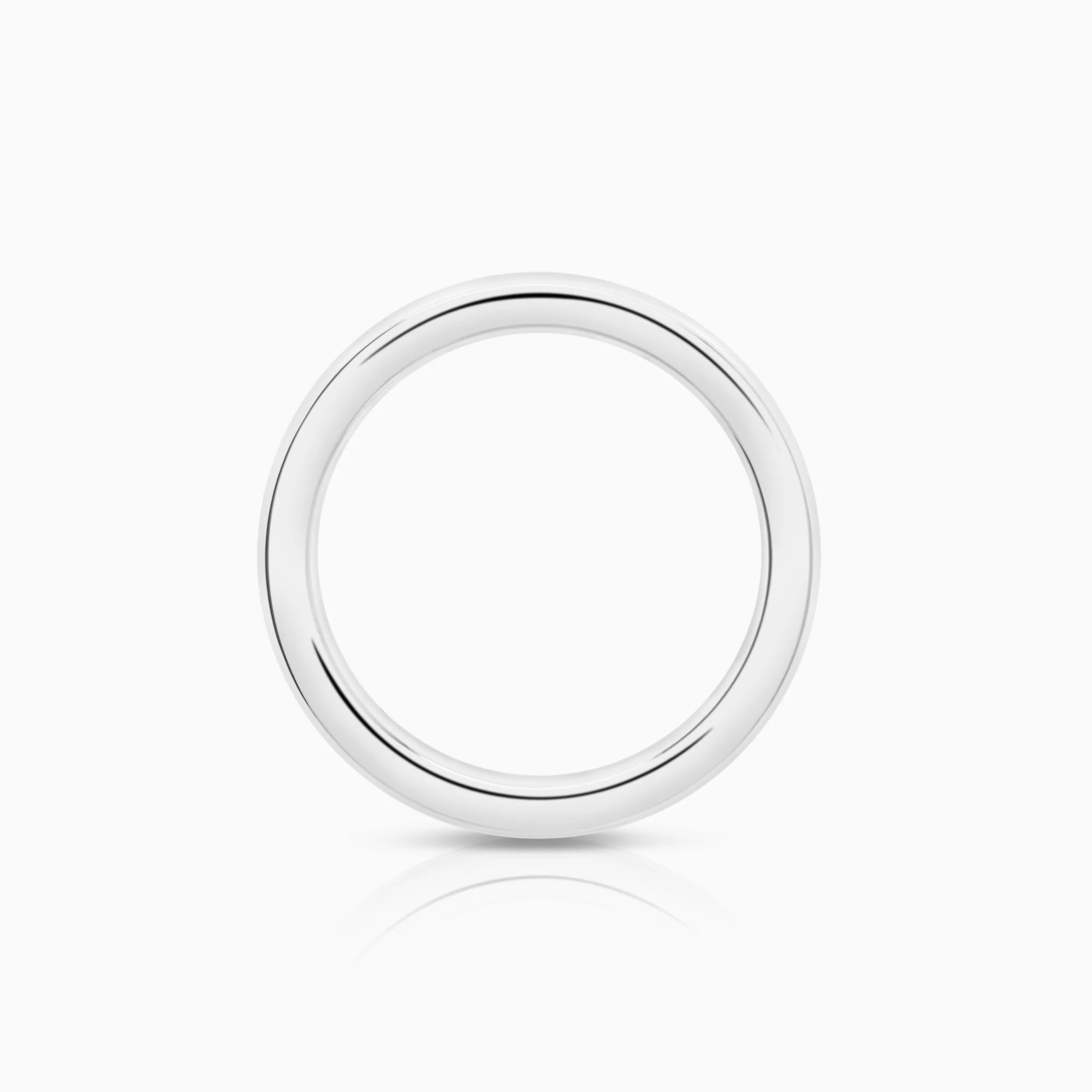 Plain ring 4.11g 18K white gold - Image 2