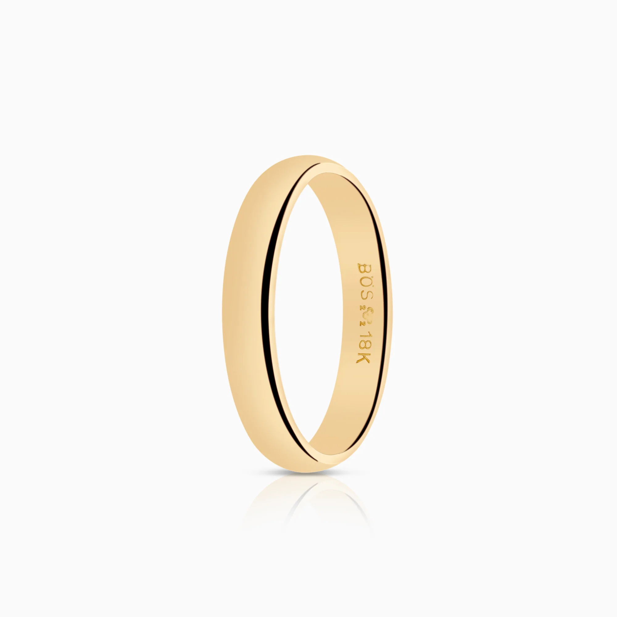 Plain ring 4.20g 18K gold