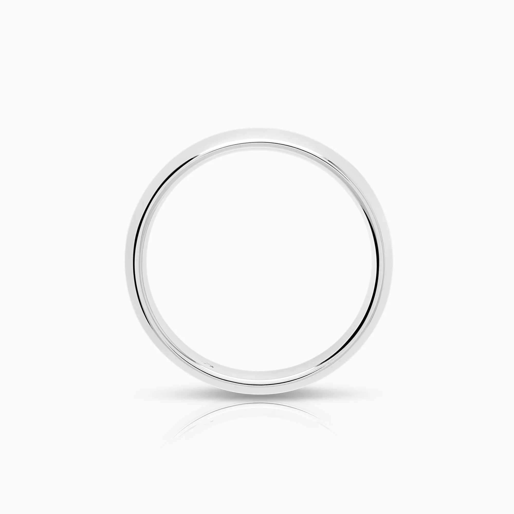 Plain ring 4.26g 18K white gold - Image 2