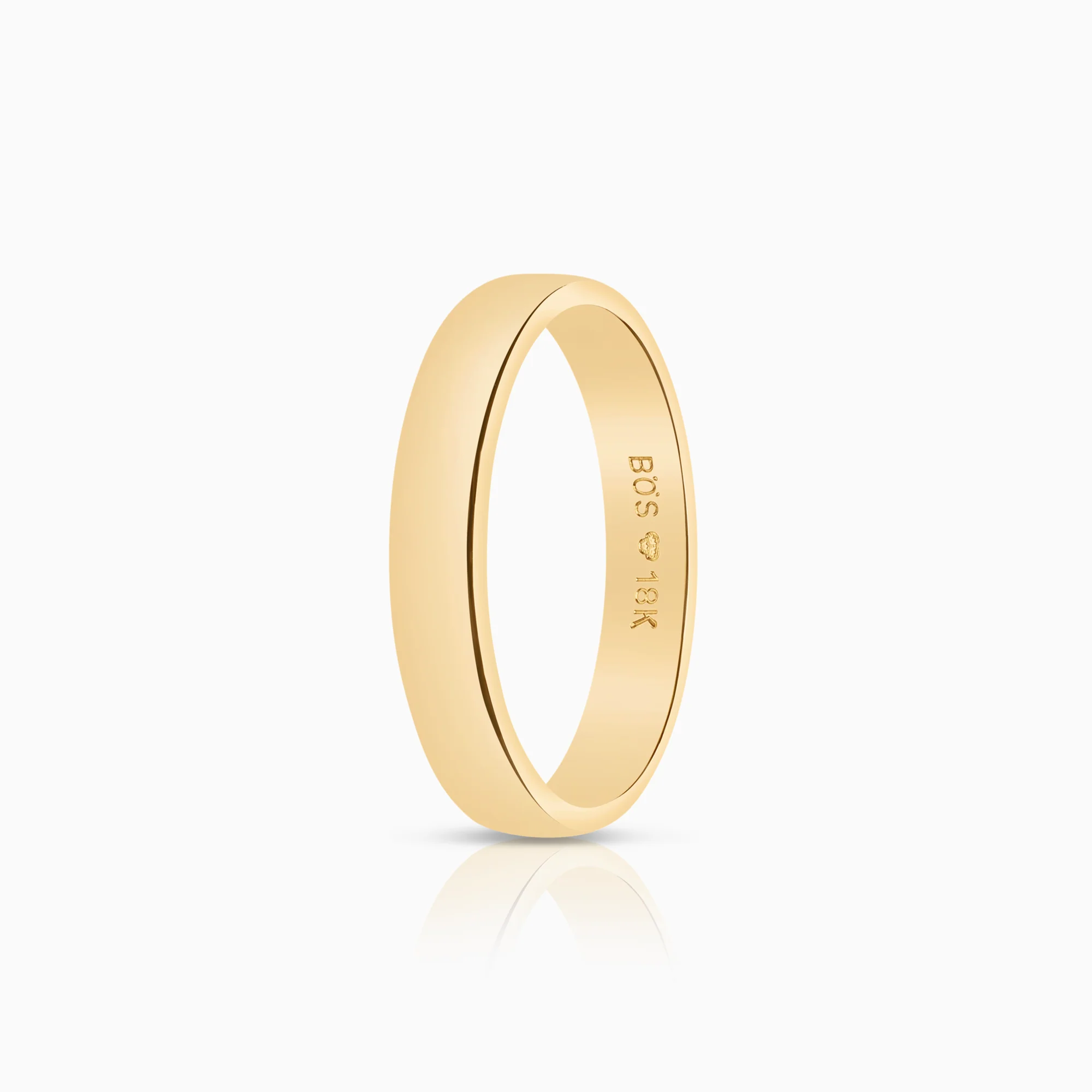 Plain ring 4.27g 18K gold