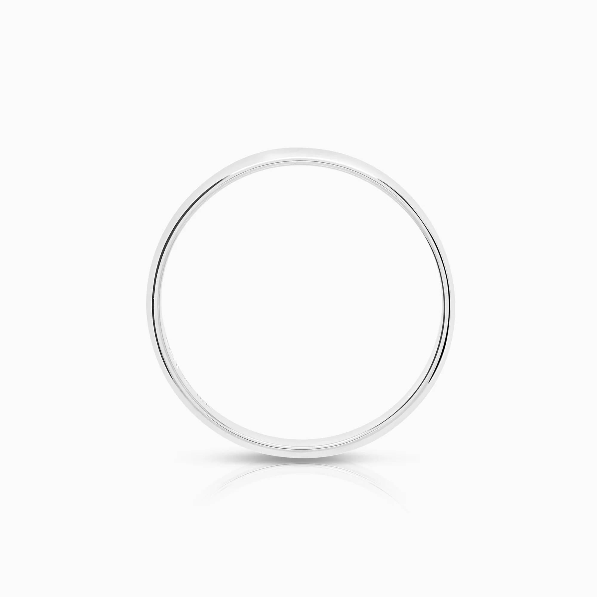 Plain ring 4.46g 18K white gold - Image 2