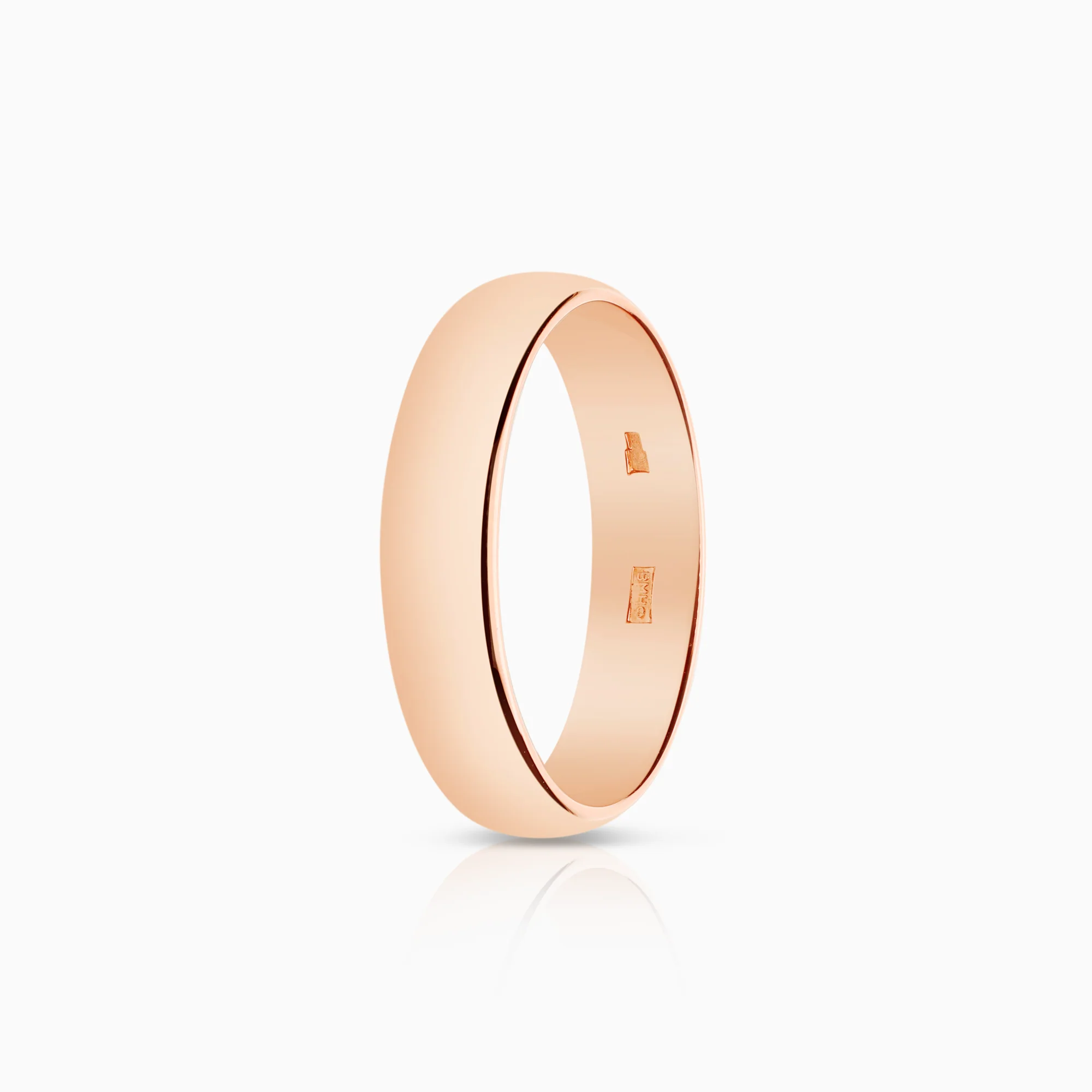 Plain ring, 4.45 g, 14K gold