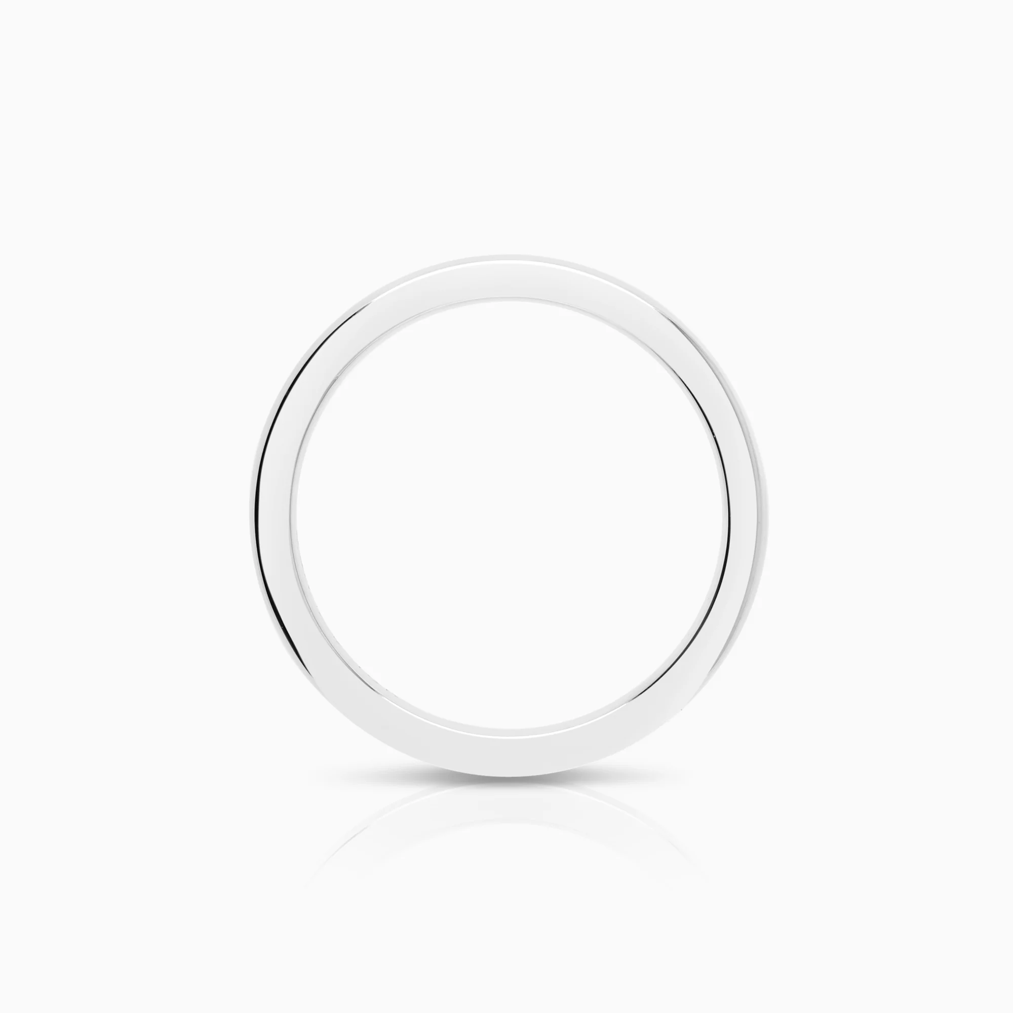 Plain ring 4.78g 18K white gold - Image 2