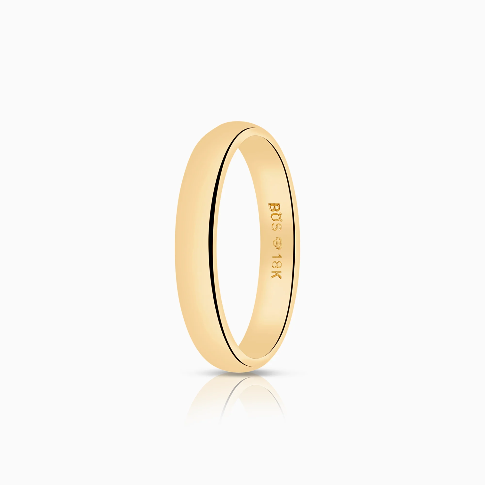 Plain ring 4.85g 18K gold