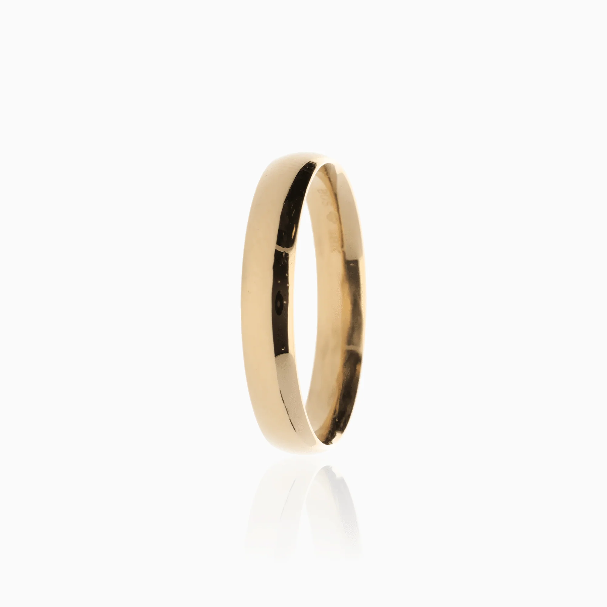 Plain ring 4.05g 18K gold