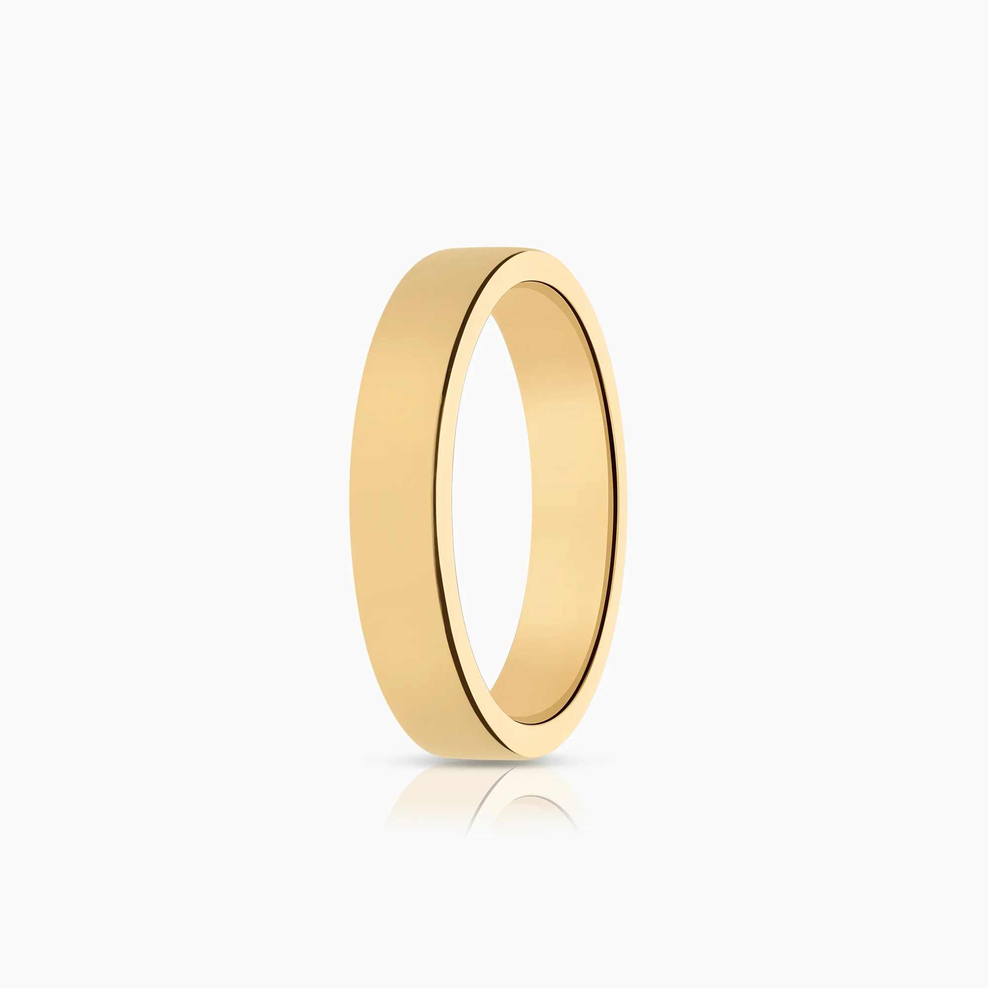Plain ring 4.53g 18K gold