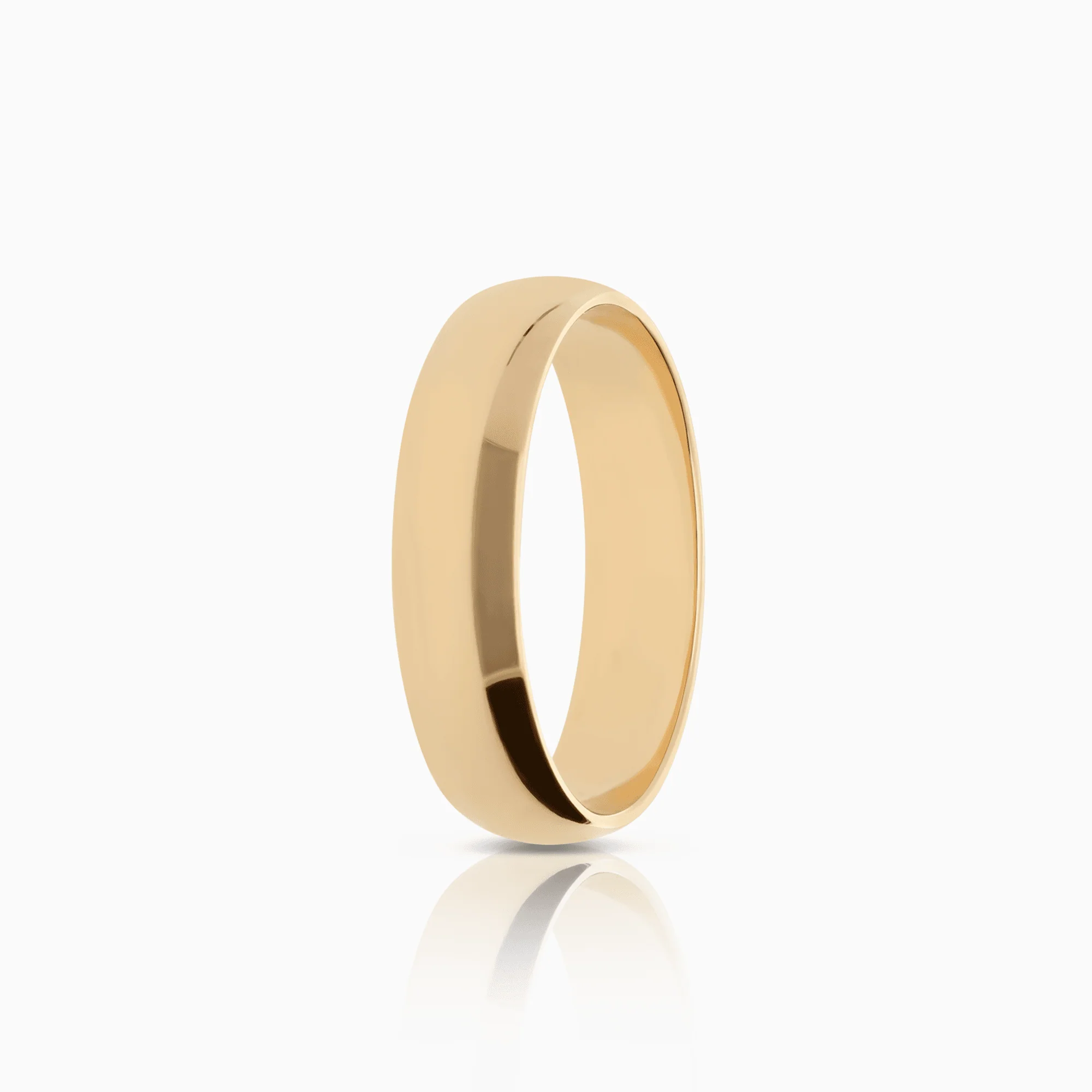 Plain ring 4.54g 18K gold