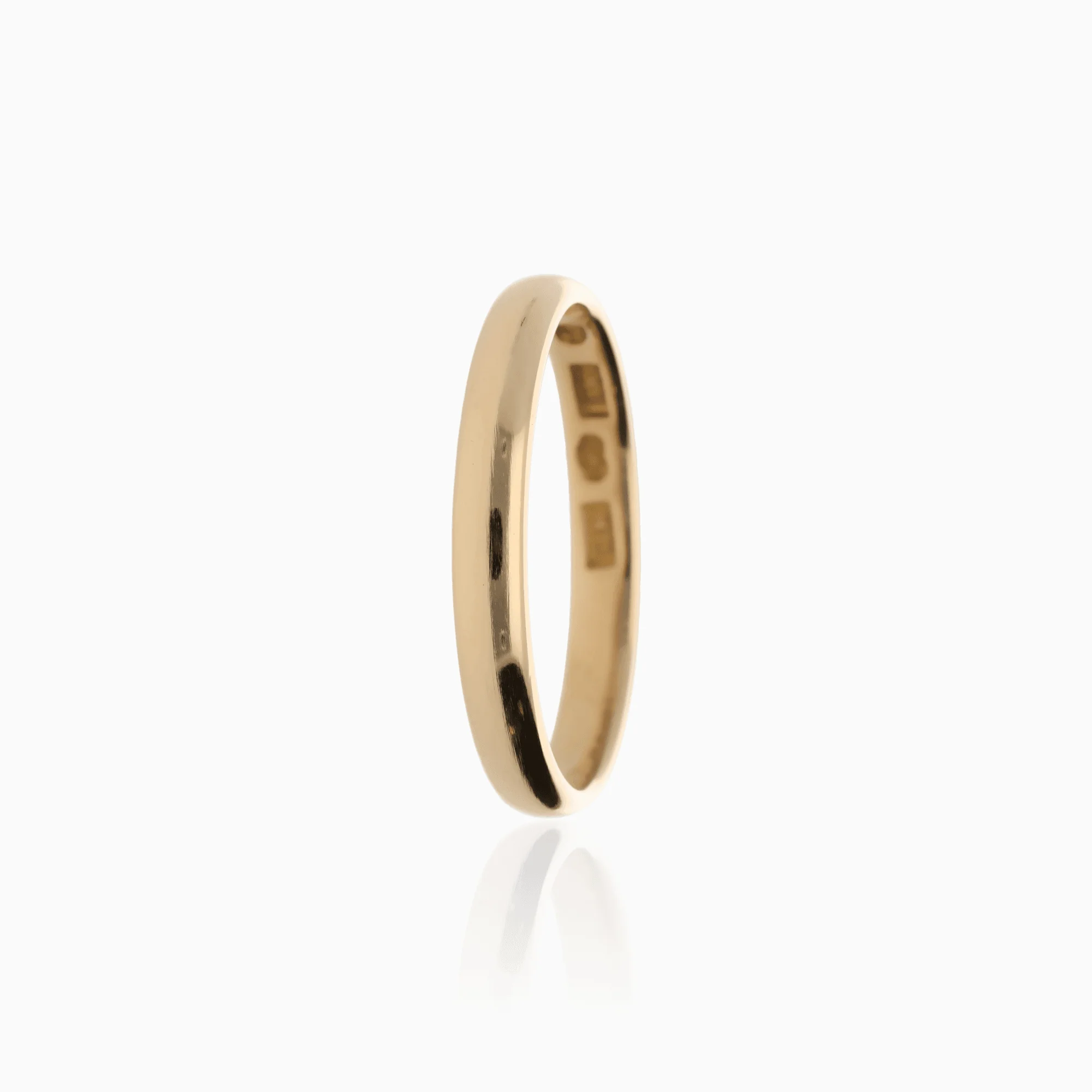 Plain ring 4.96g 18K gold