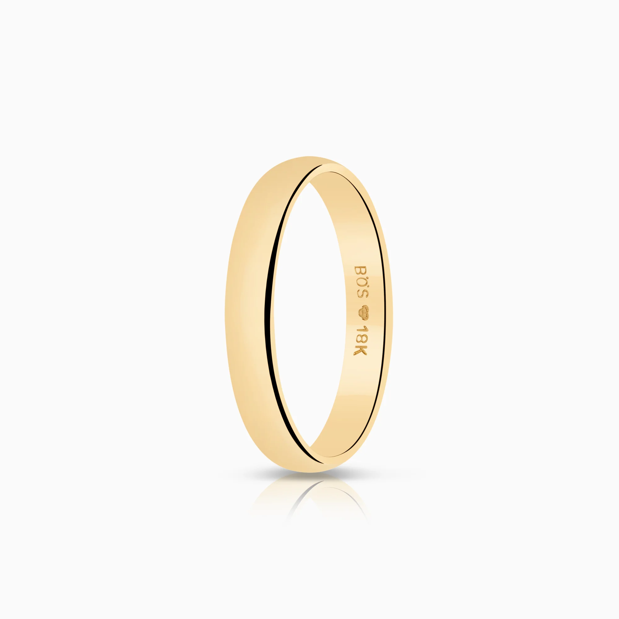 Plain ring 5.18g 18K gold