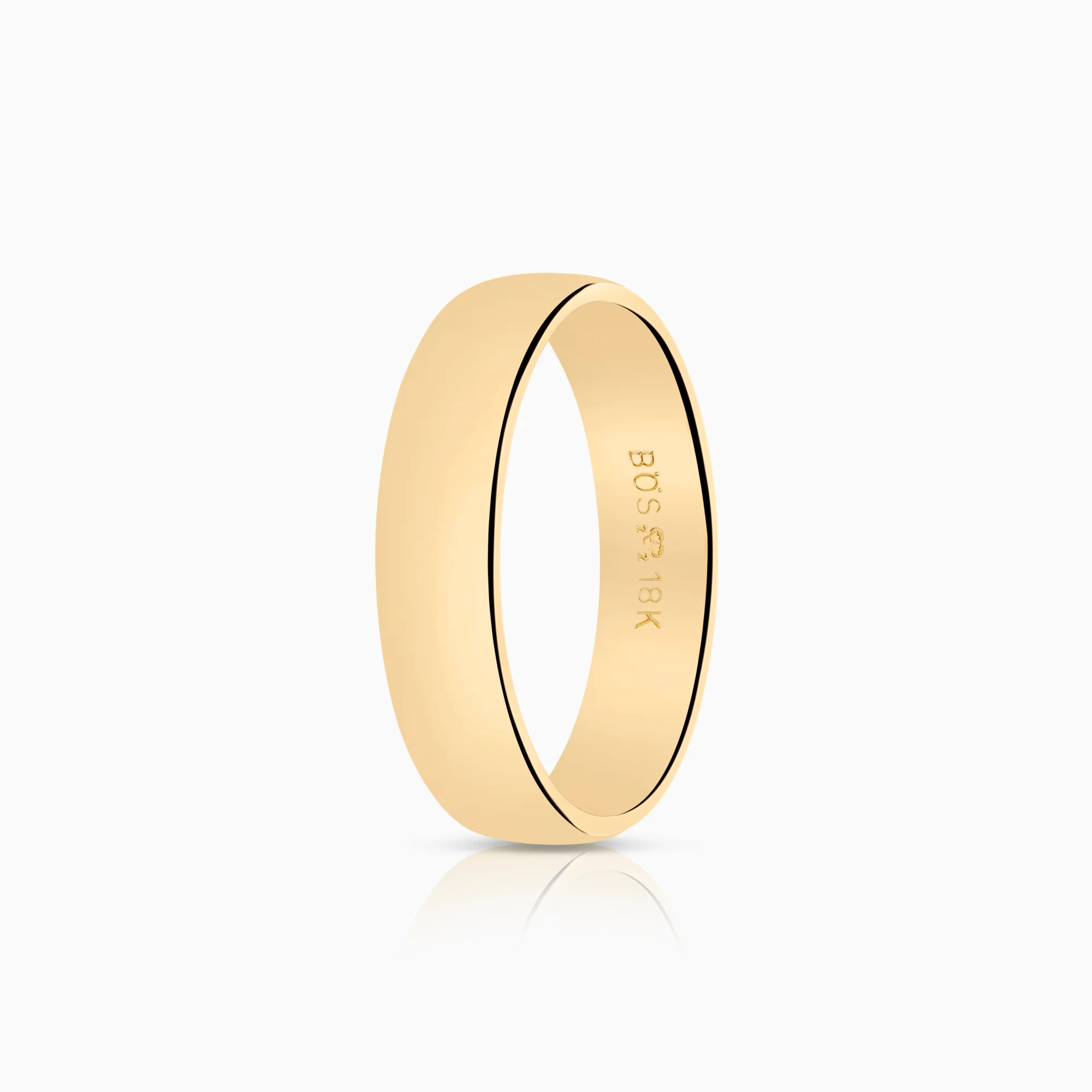 Plain ring 5.23g 18K gold