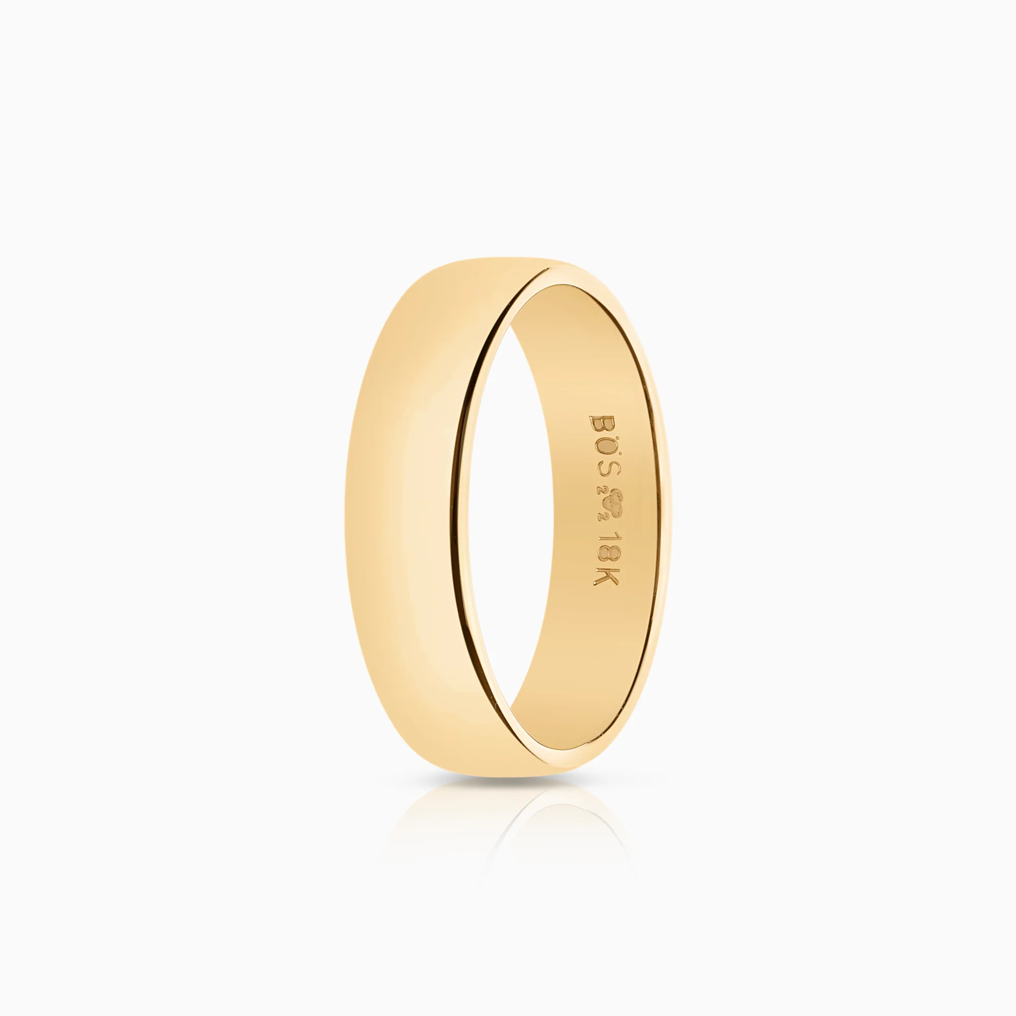 Plain ring 5.24g 18K gold